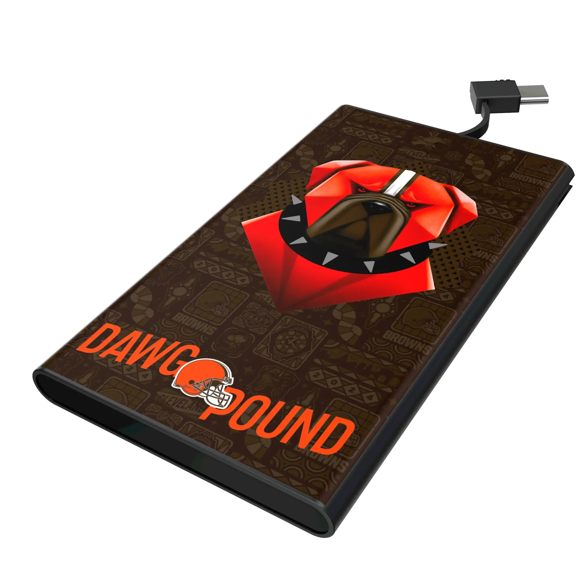 Cleveland Browns Deco 5000mAh Flat Power Bank