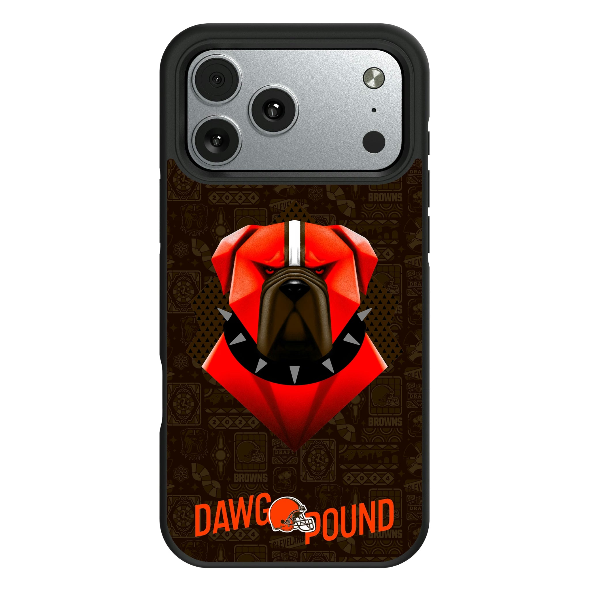 Cleveland Browns Deco iPhone Bump Phone Case for Apple iPhone#Device_iPhone 17 Pro Max