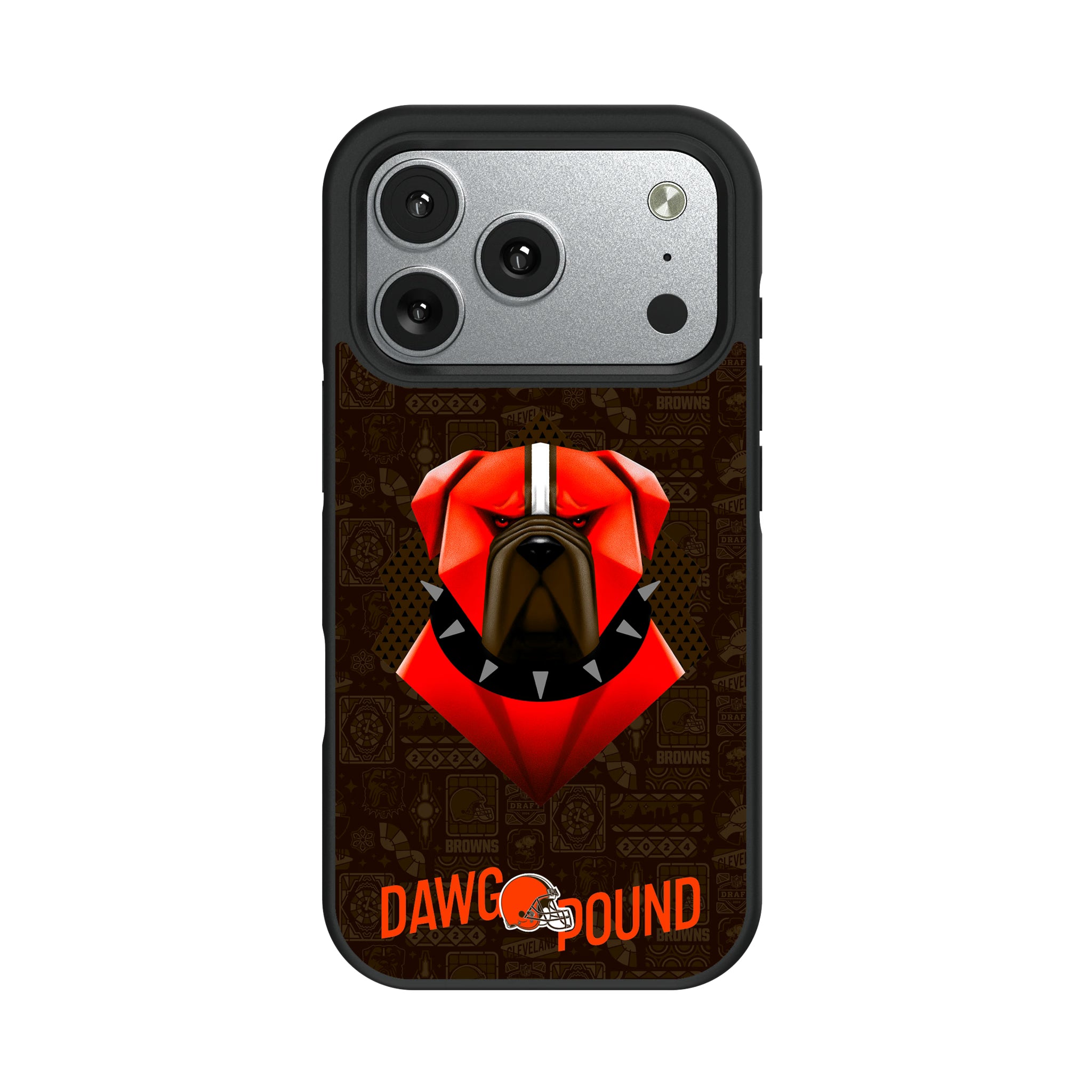 Cleveland Browns Deco iPhone Bump Phone Case for Apple iPhone#Device_iPhone 17 Pro