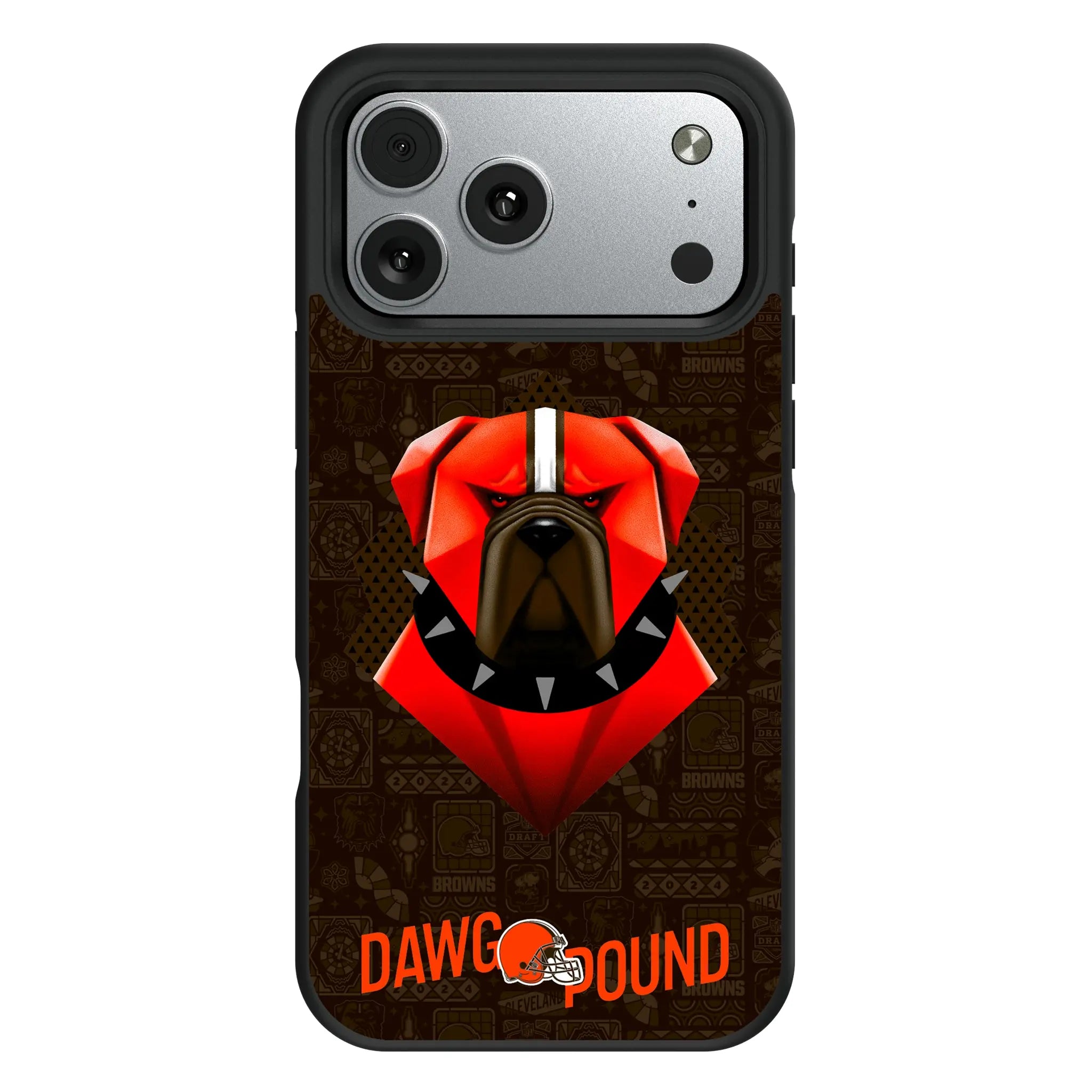 Cleveland Browns Deco iPhone Bump Phone Case for Apple iPhone#Device_iPhone 17 Pro Max