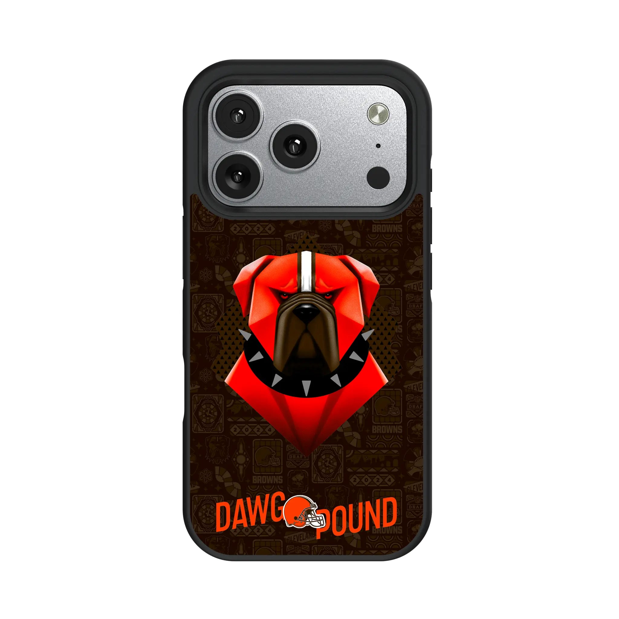 Cleveland Browns Deco iPhone Bump Phone Case for Apple iPhone#Device_iPhone 17 Pro