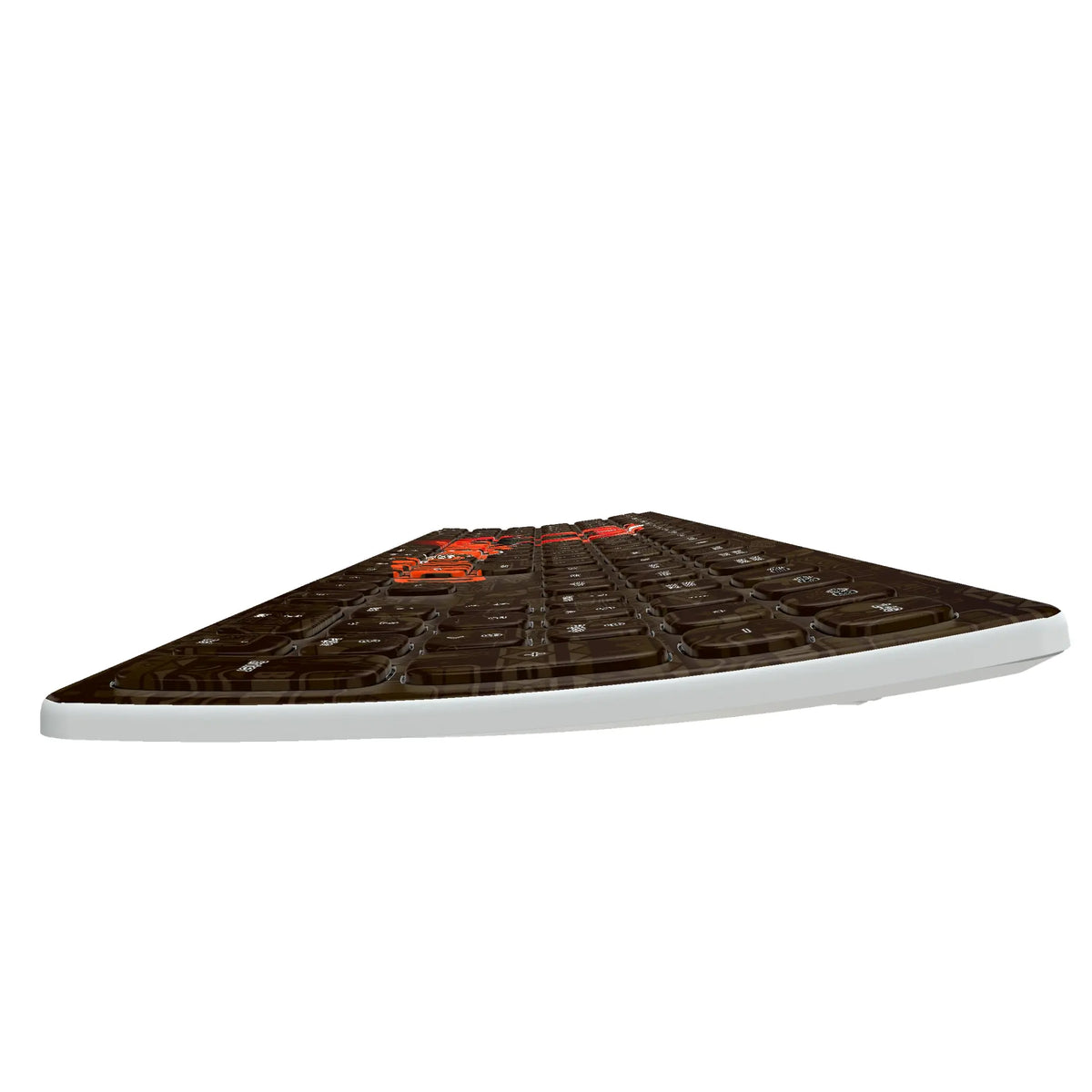 Cleveland Browns Deco KKB605 Curved Wireless Keyboard
