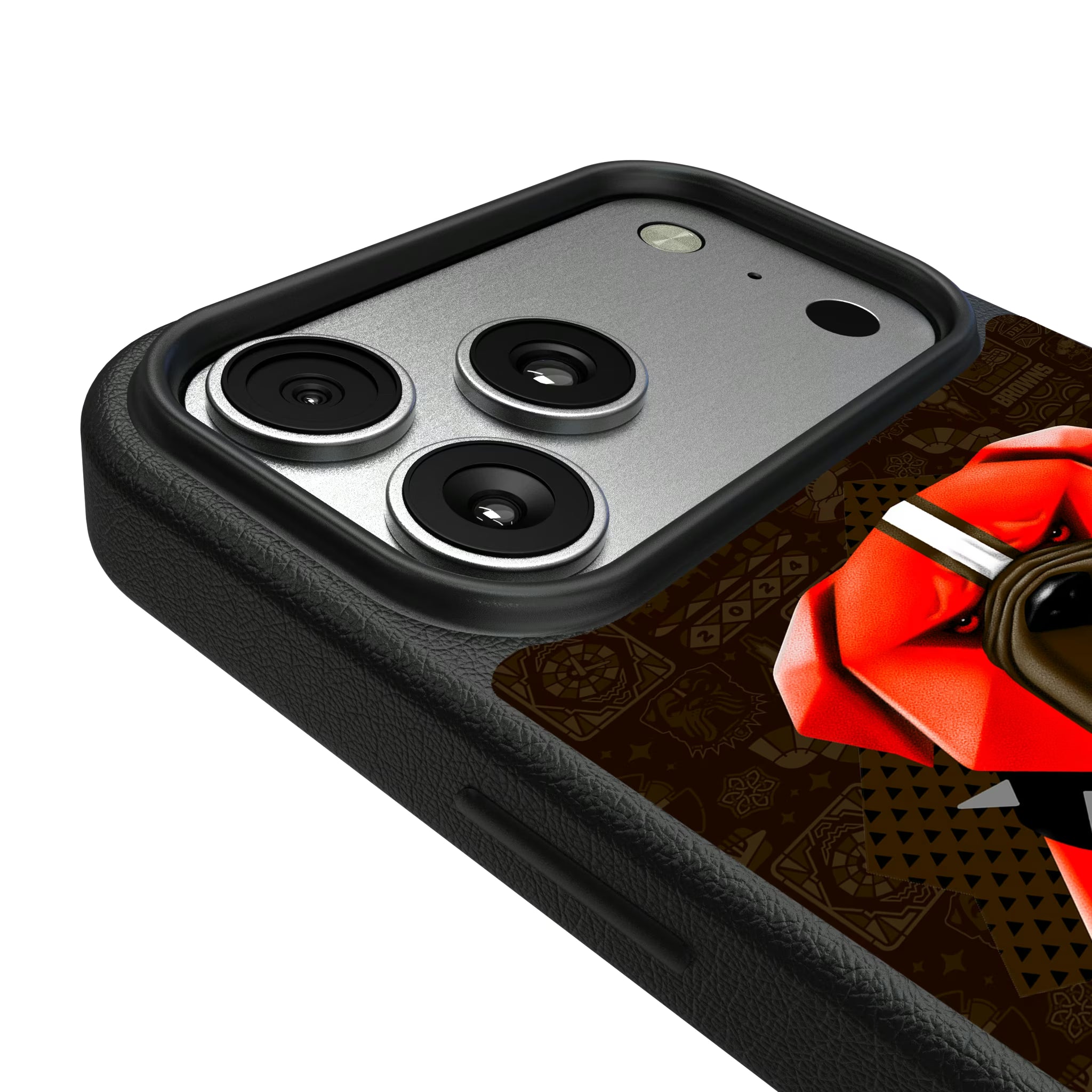 Cleveland Browns Deco iPhone MagSafe Compatible Phone Case for Apple iPhone - Detail#Device_iPhone 17 Pro Max