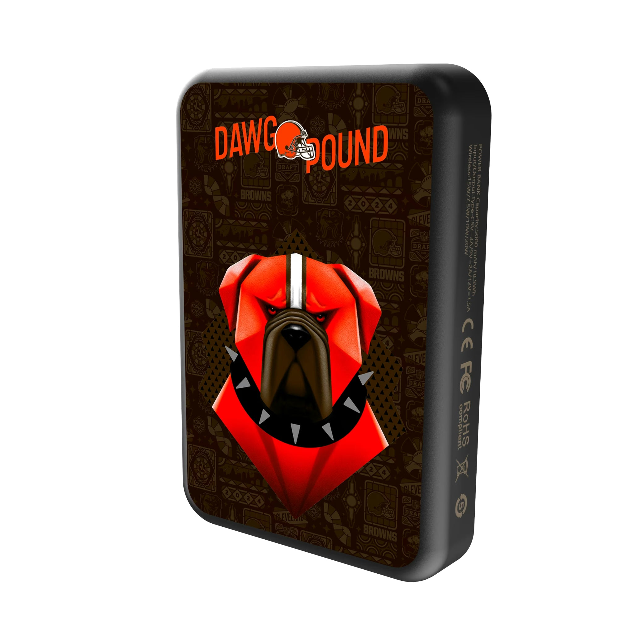 Cleveland Browns Deco Wireless Mag Power Bank