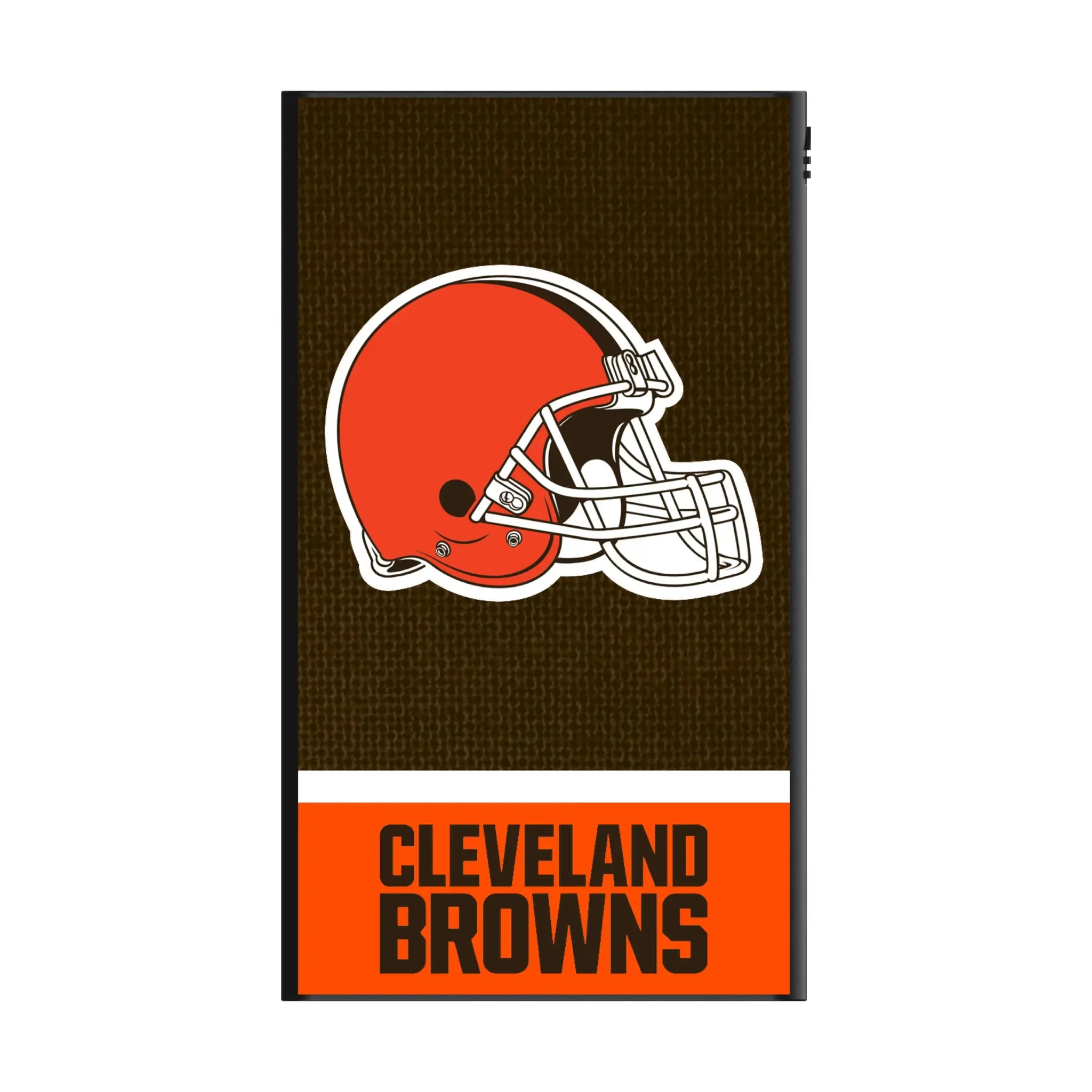 Cleveland Browns Endzone Solid 5000mAh Flat Power Bank