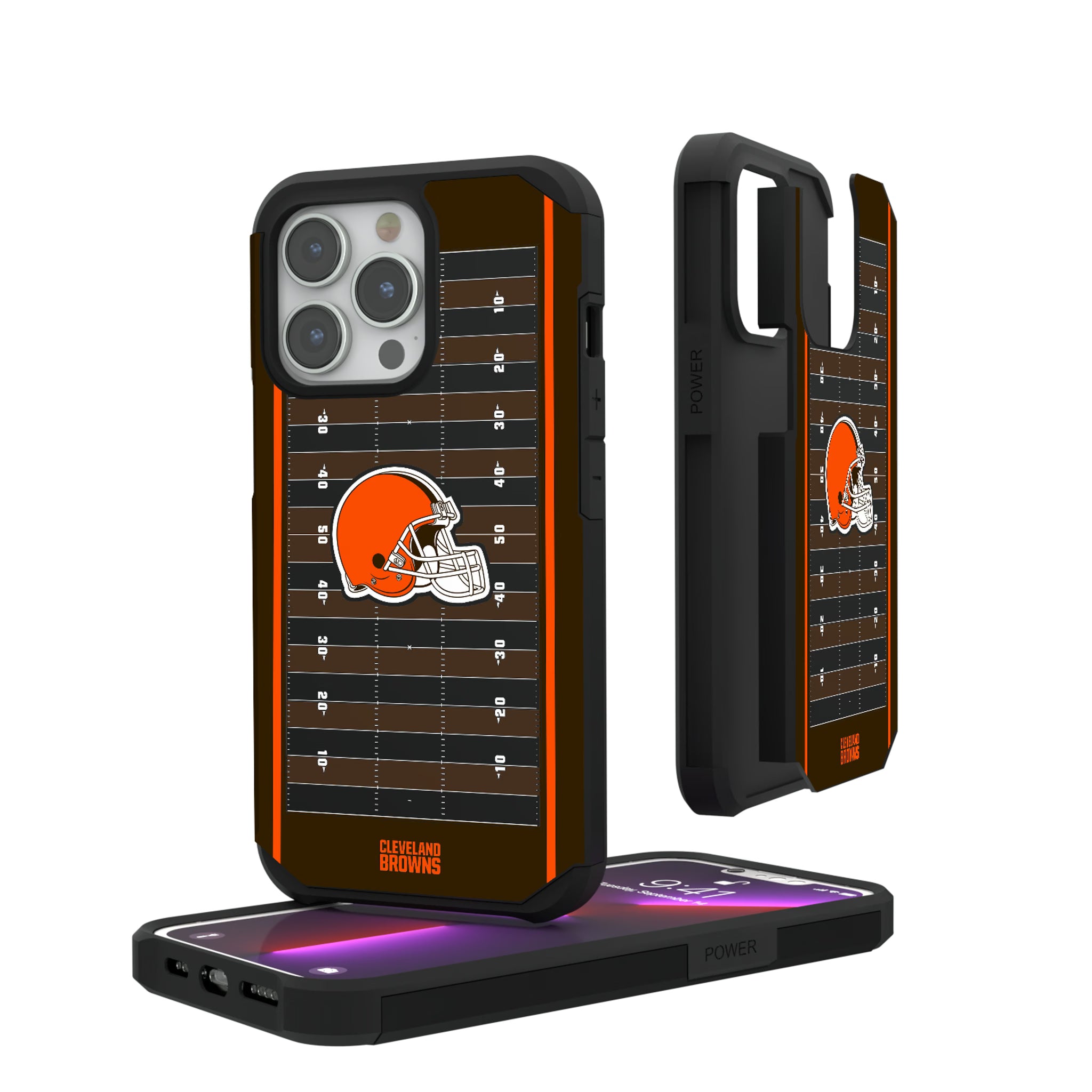 Cleveland Browns Field iPhone Rugged Phone Case for Apple iPhone