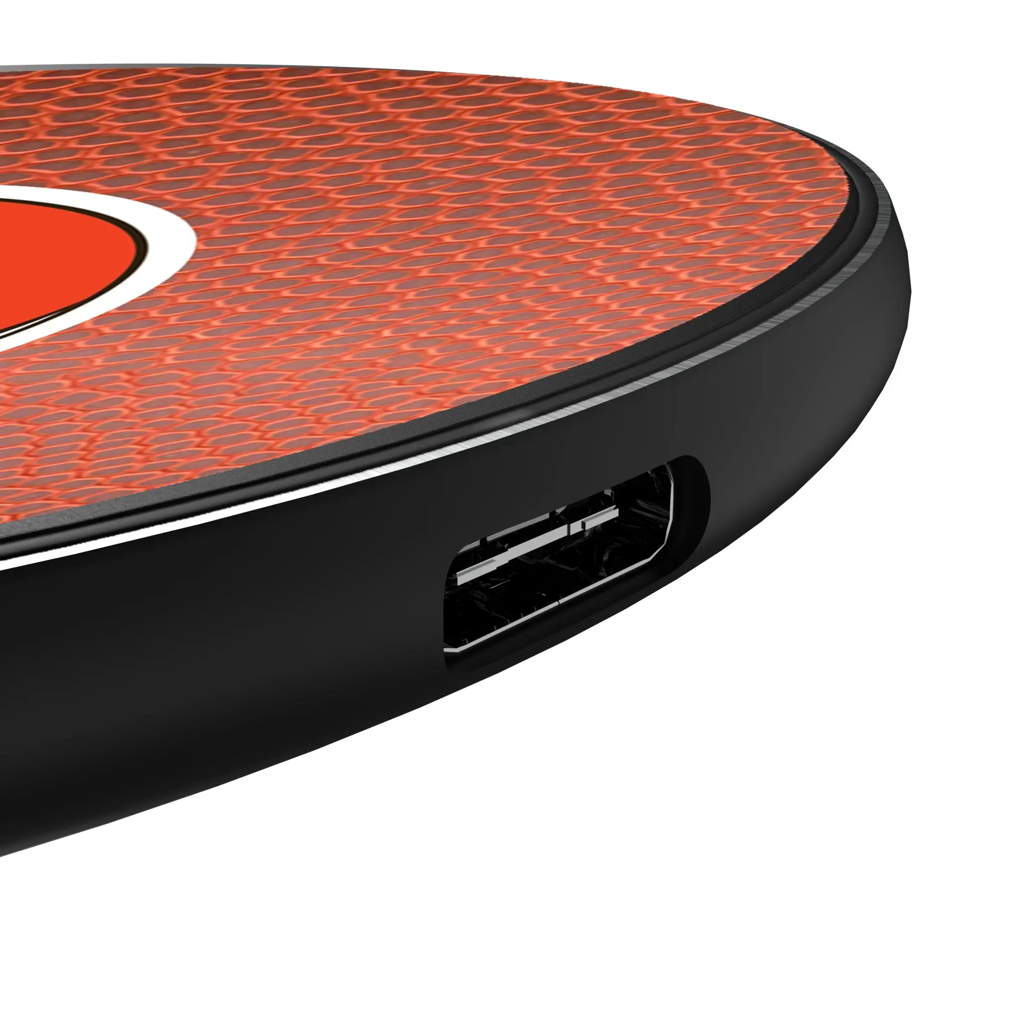 Cleveland Browns Football 15-Watt Wireless Charger - Detail