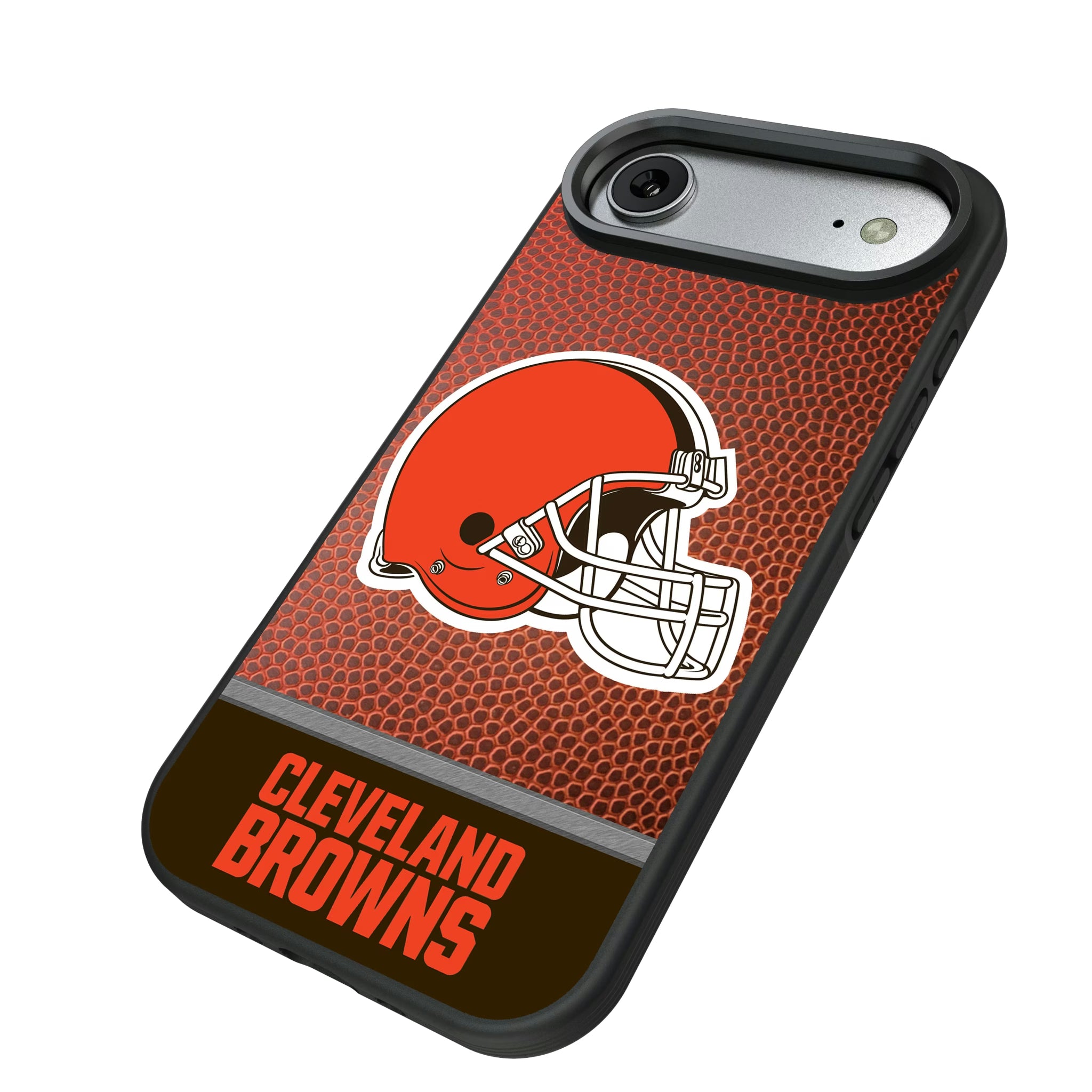 Cleveland Browns Football Wordmark iPhone Bump Phone Case for Apple iPhone - Isometric View#Device_iPhone Air
