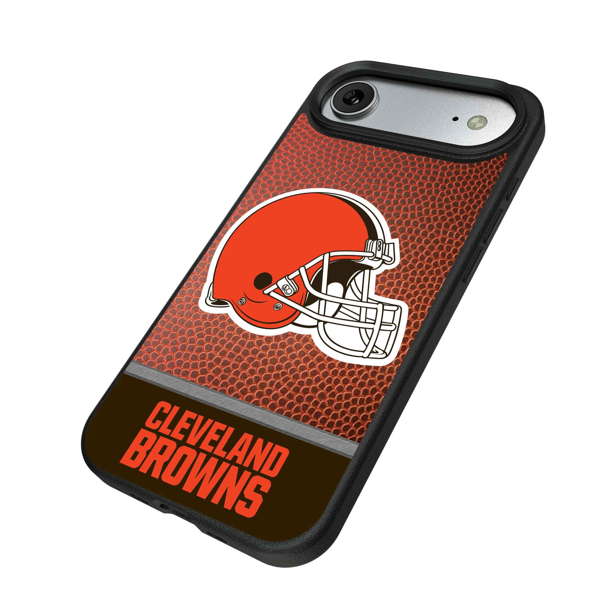 Cleveland Browns Football Wordmark iPhone MagSafe Compatible Phone Case for Apple iPhone - Isometric View#Device_iPhone Air