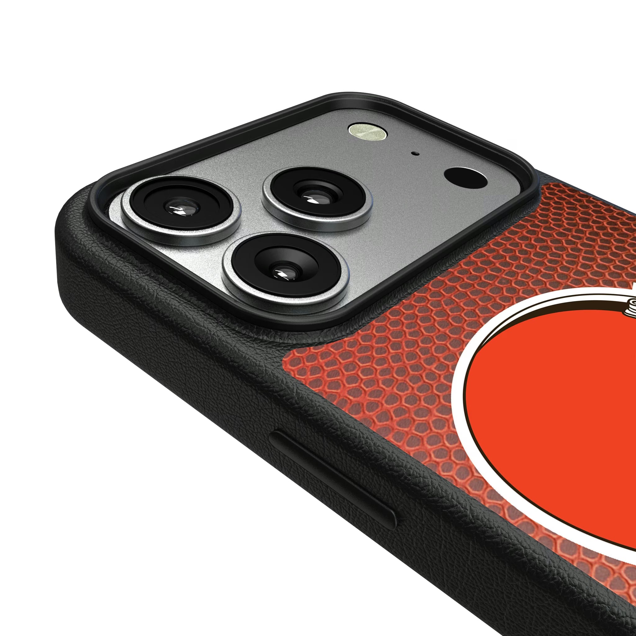 Cleveland Browns Football Wordmark iPhone MagSafe Compatible Phone Case for Apple iPhone - Detail#Device_iPhone 17 Pro