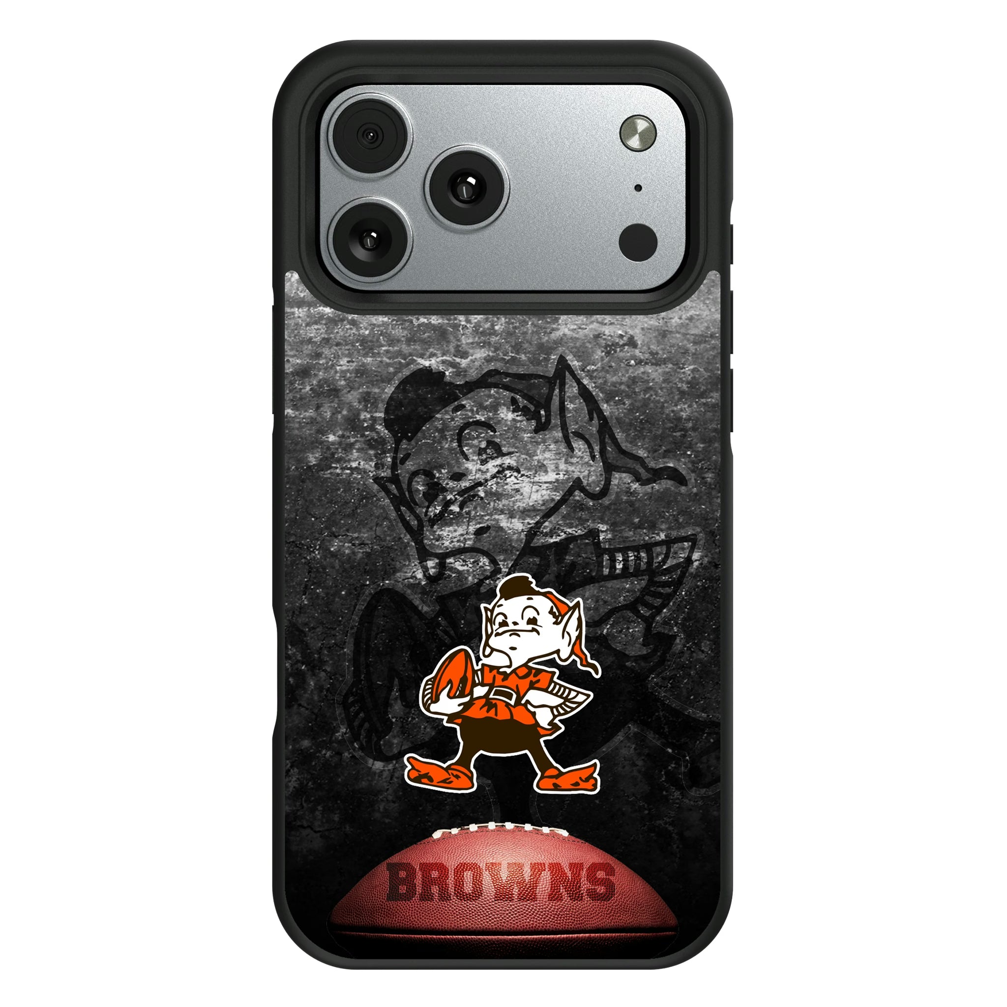 Cleveland Browns Historic Collection Legendary iPhone Bump Phone Case for Apple iPhone#Device_iPhone 17 Pro Max