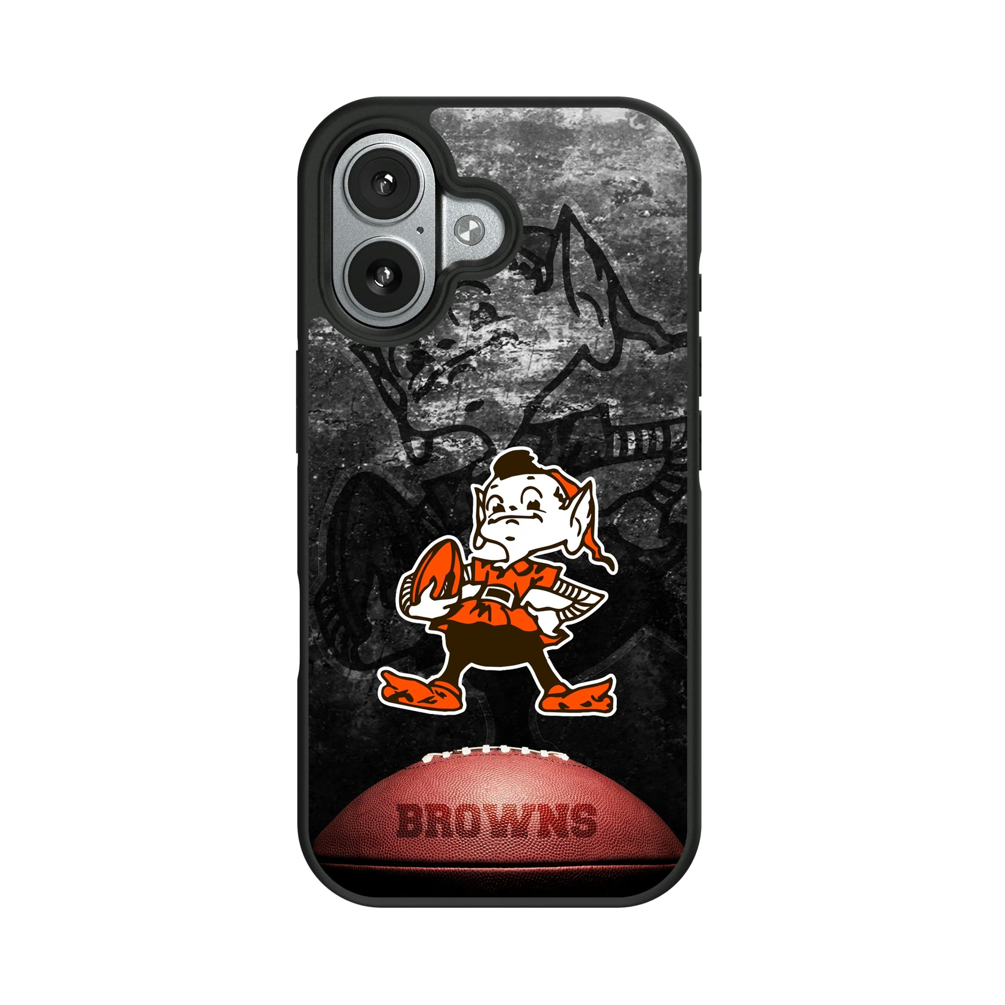 Cleveland Browns Historic Collection Legendary iPhone Bump Phone Case for Apple iPhone#Device_iPhone 17