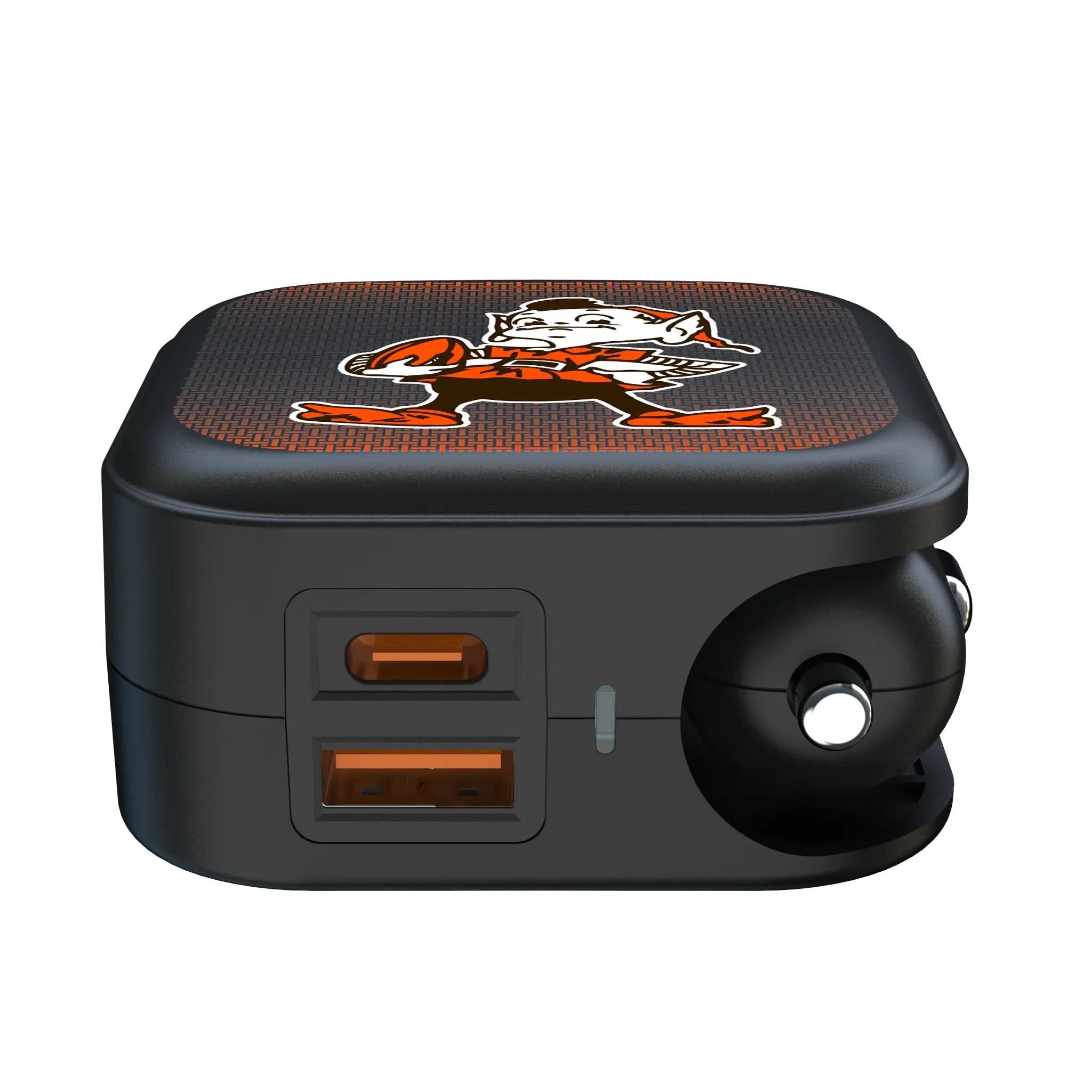 Cleveland Browns Historic Collection Linen 2 in 1 USB A/C Charger