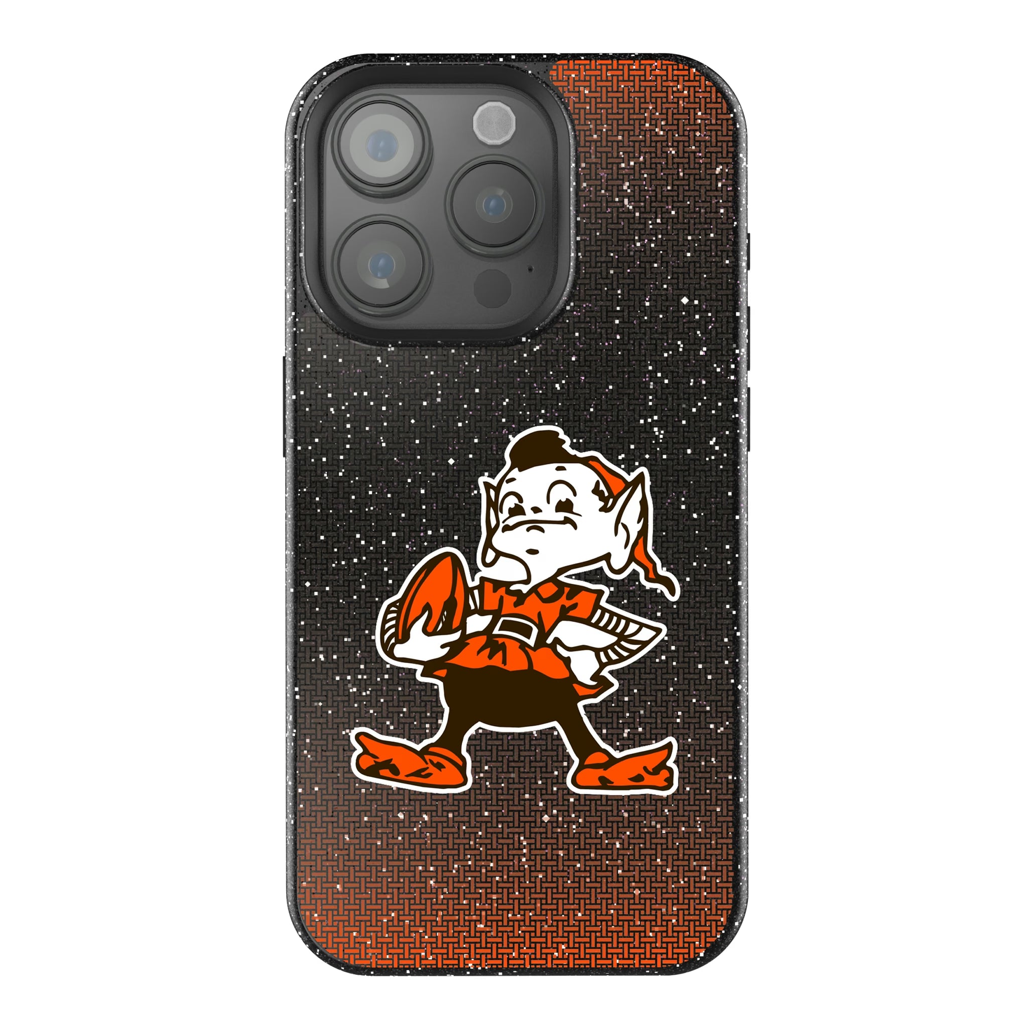 Cleveland Browns Historic Collection Linen iPhone Bling Phone Case for Apple iPhone