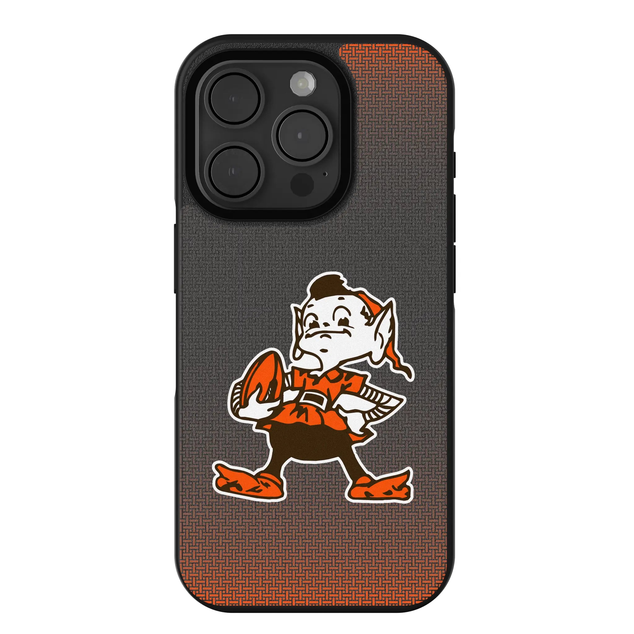 Cleveland Browns Historic Collection Linen iPhone Bump Phone Case for Apple iPhone