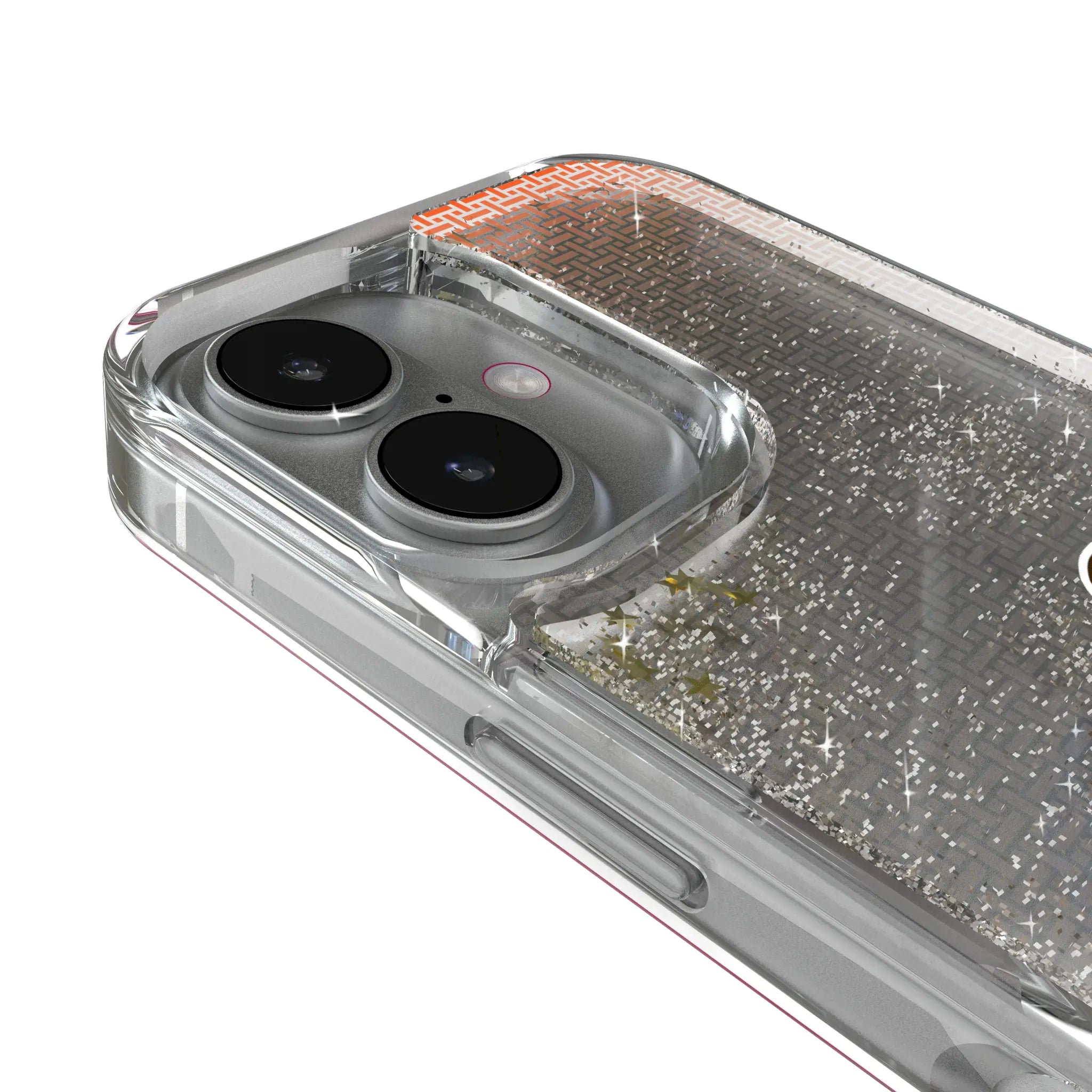 Cleveland Browns Historic Collection Linen iPhone Glitter Phone Case for Apple iPhone - Detail