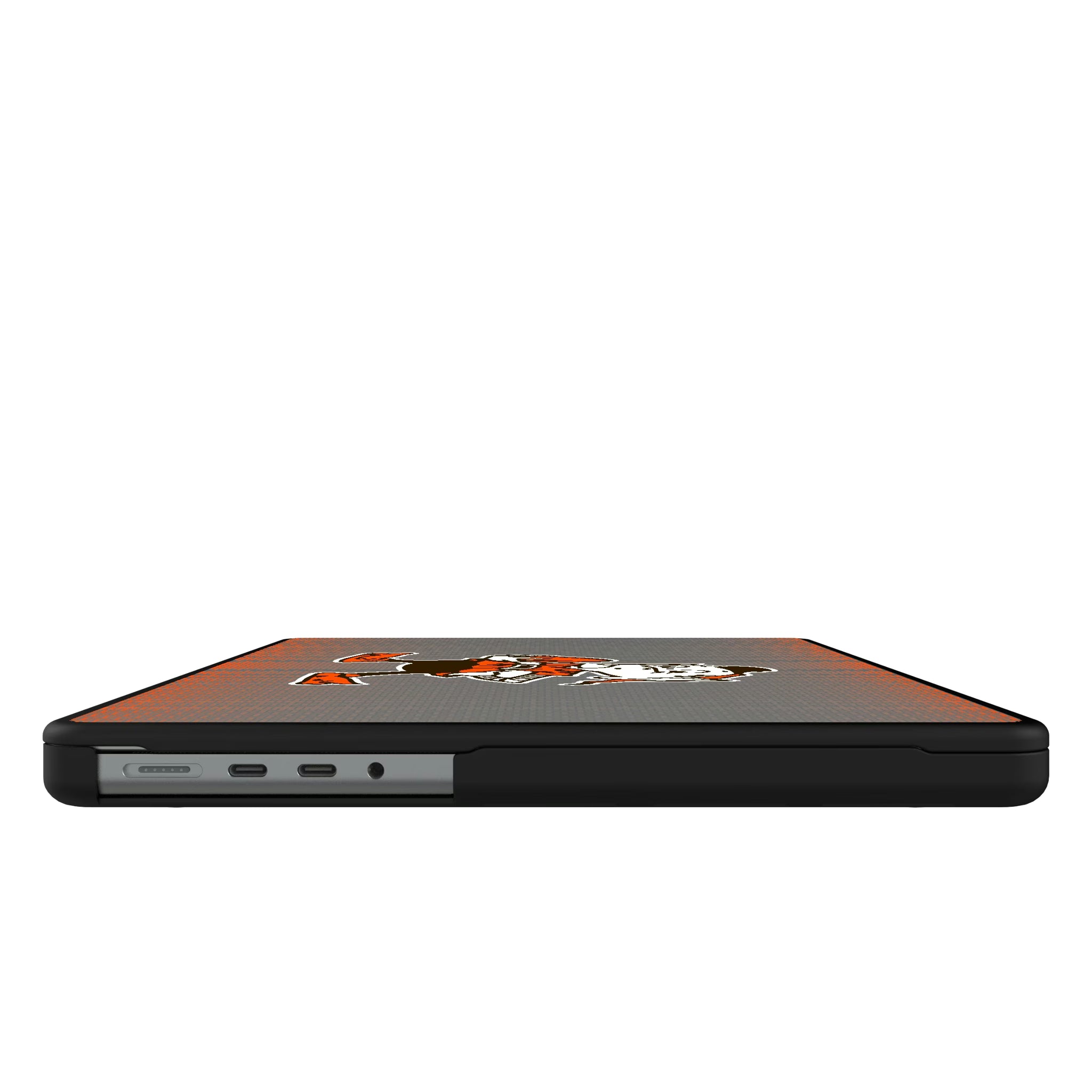 Cleveland Browns Historic Collection Linen MacBook Laptop Case for Apple MacBook#Device_MacBook Pro (14-inch, 2021) / MacBook Pro (14-inch, 2023) / MacBook Pro (14-inch, 2024)