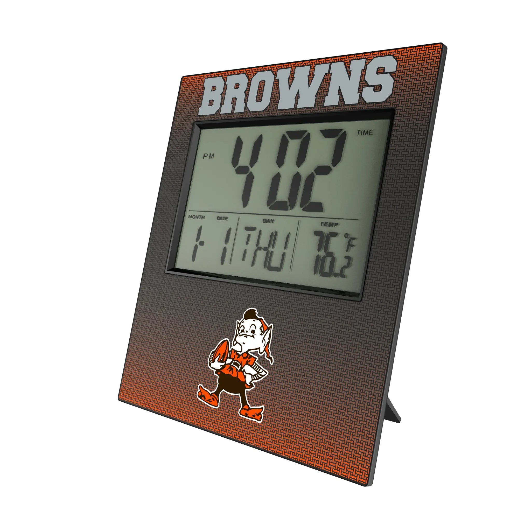 Cleveland Browns Historic Collection Linen Wall Clock