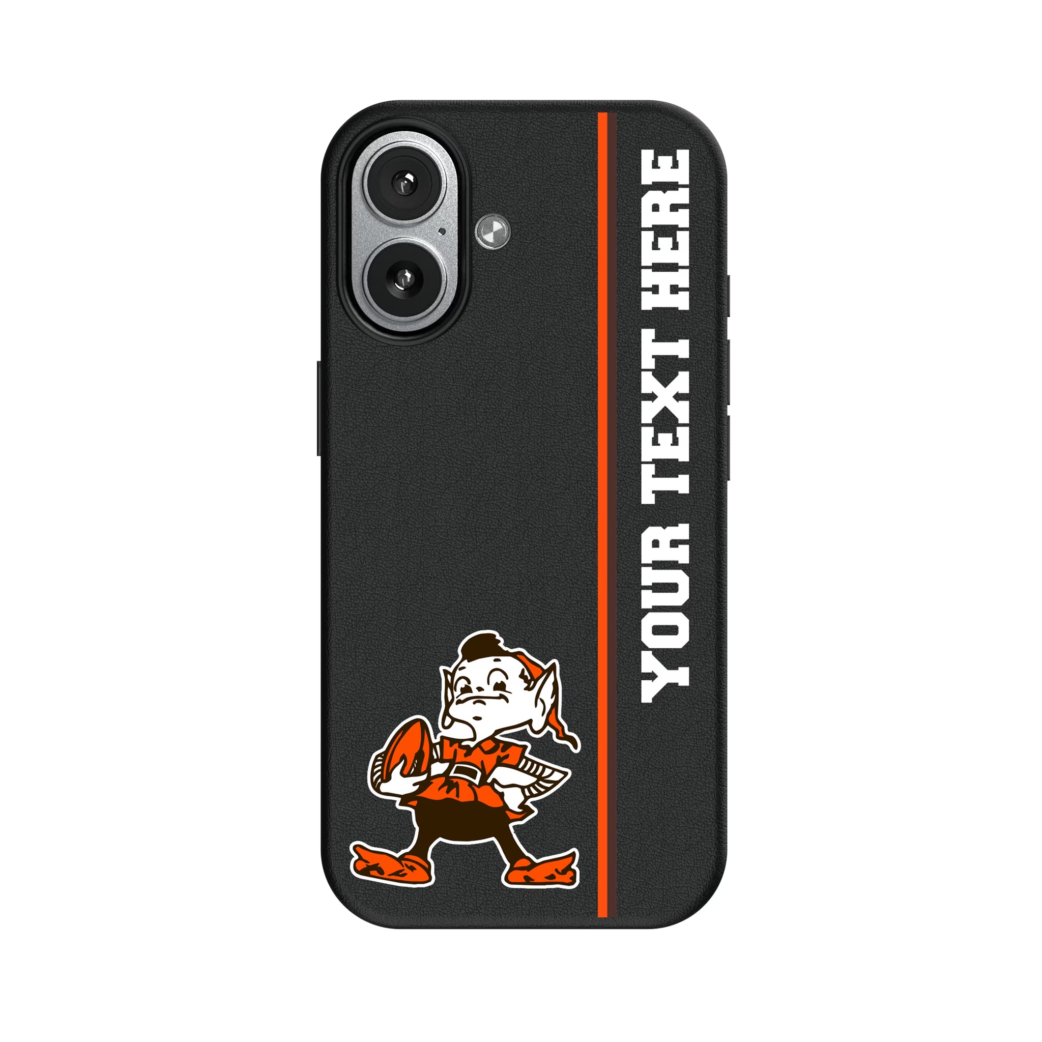 Cleveland Browns Historic Collection Personalized Sidebard iPhone MagSafe Compatible Phone Case for Apple iPhone#Device_iPhone 17