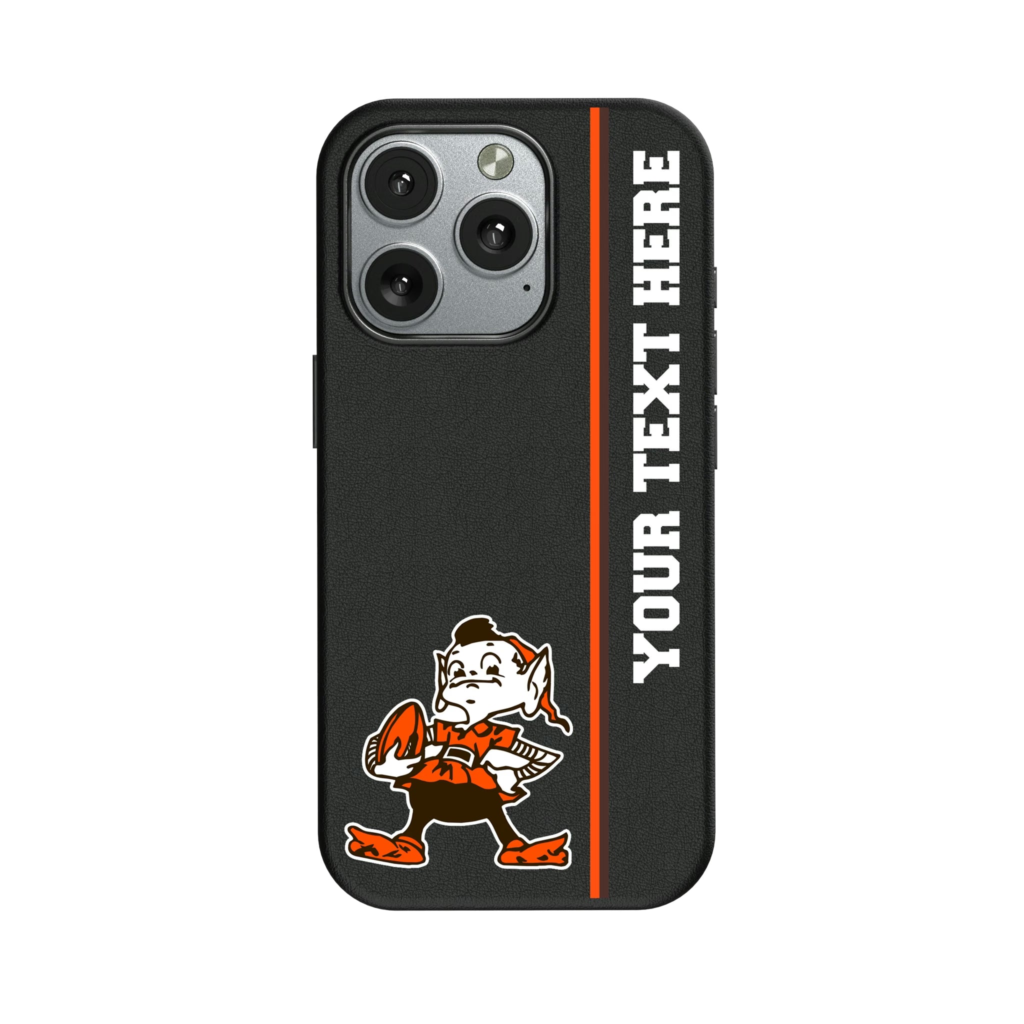 Cleveland Browns Historic Collection Personalized Sidebard iPhone MagSafe Compatible Phone Case for Apple iPhone
