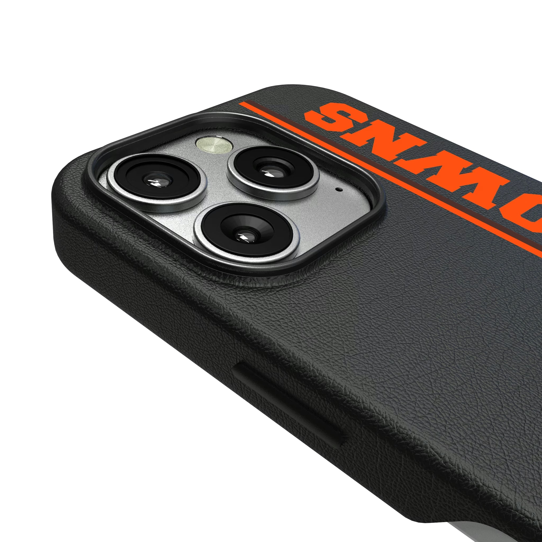 Cleveland Browns Historic Collection Sidebar iPhone MagSafe Compatible Phone Case for Apple iPhone - Detail