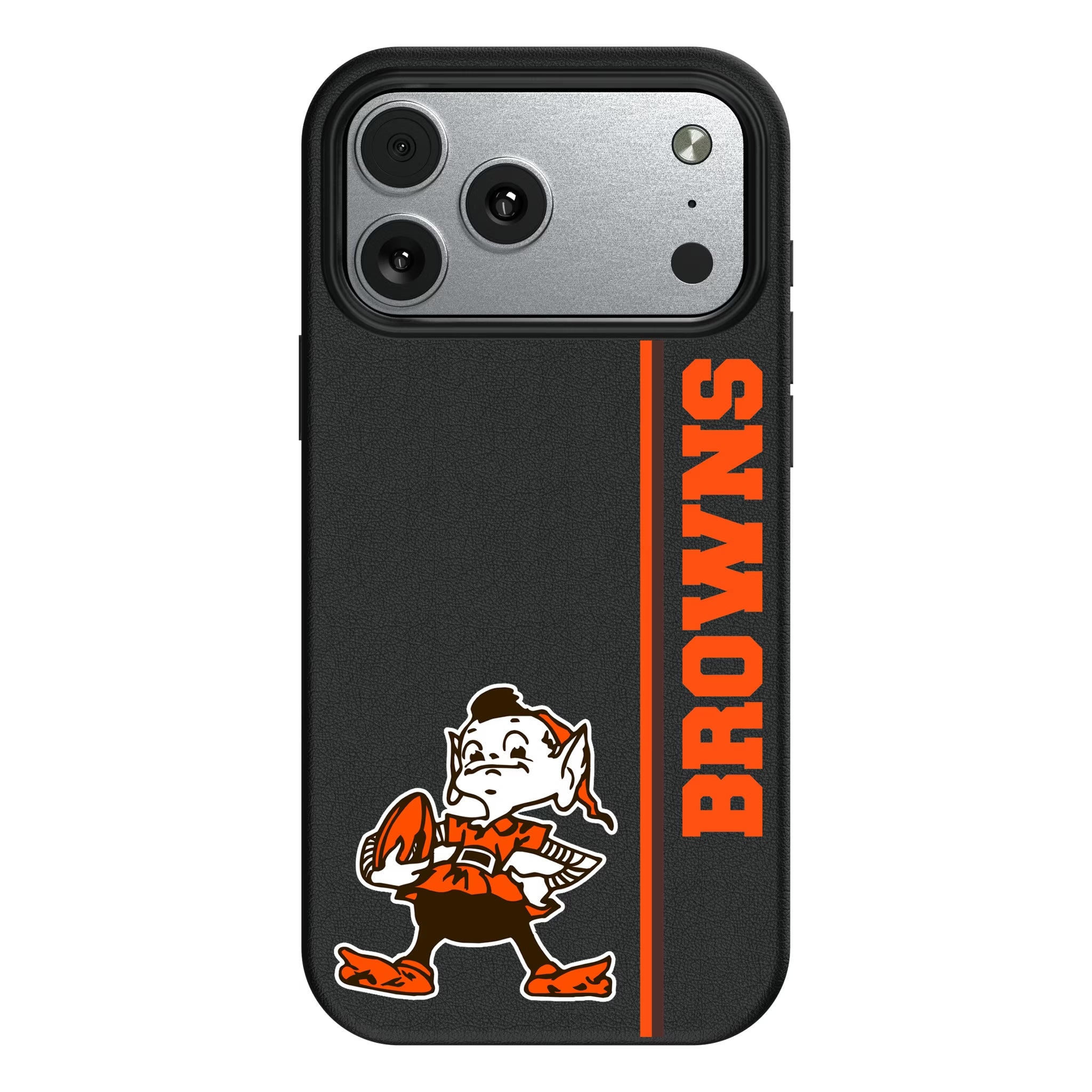 Cleveland Browns Historic Collection Sidebar iPhone MagSafe Compatible Phone Case for Apple iPhone#Device_iPhone 17 Pro Max