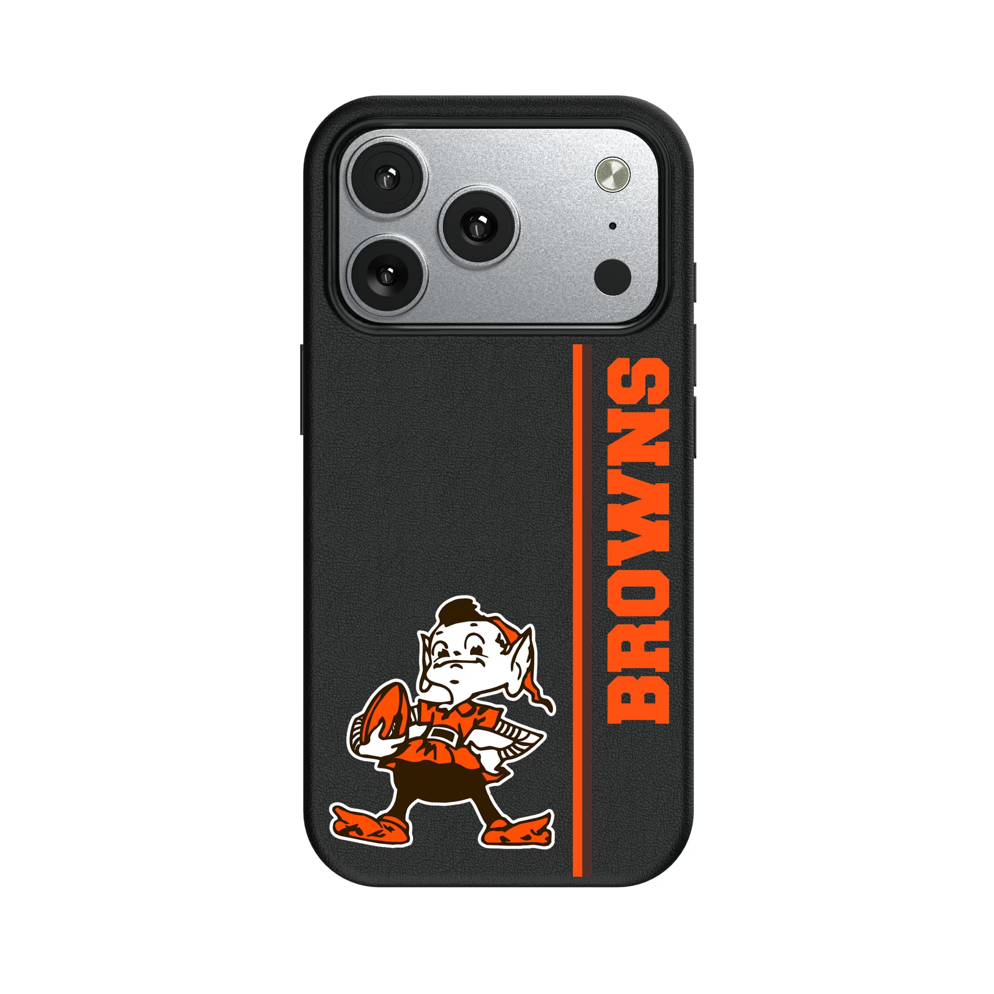Cleveland Browns Historic Collection Sidebar iPhone MagSafe Compatible Phone Case for Apple iPhone#Device_iPhone 17 Pro
