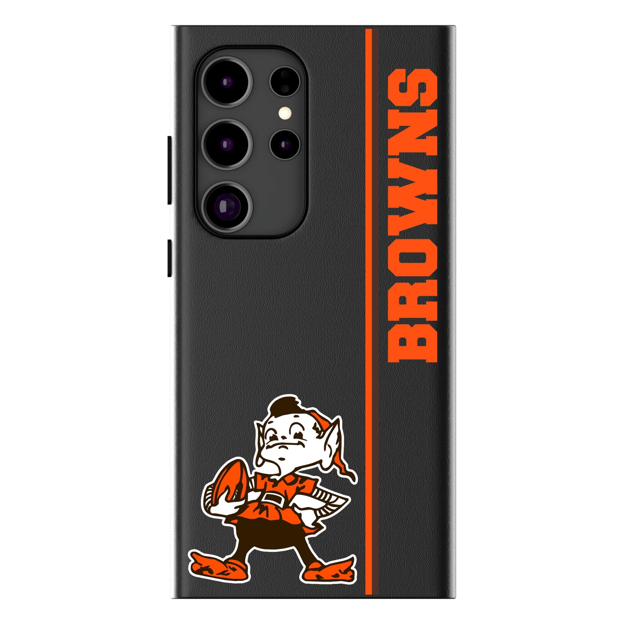 Cleveland Browns Historic Collection Sidebar Galaxy MagSafe Compatible Phone Case for Samsung Galaxy
