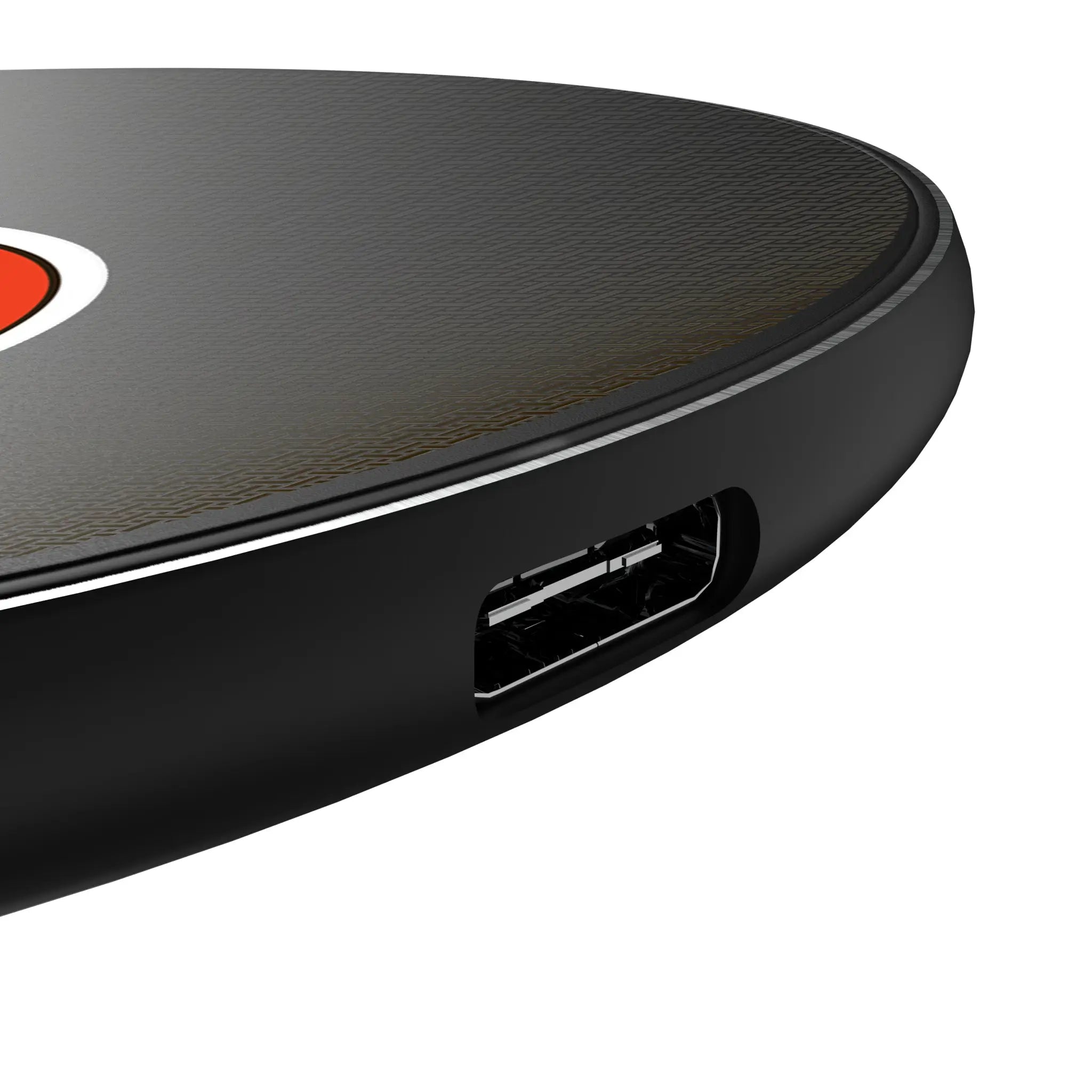 Cleveland Browns Linen 15-Watt Wireless Charger - Detail