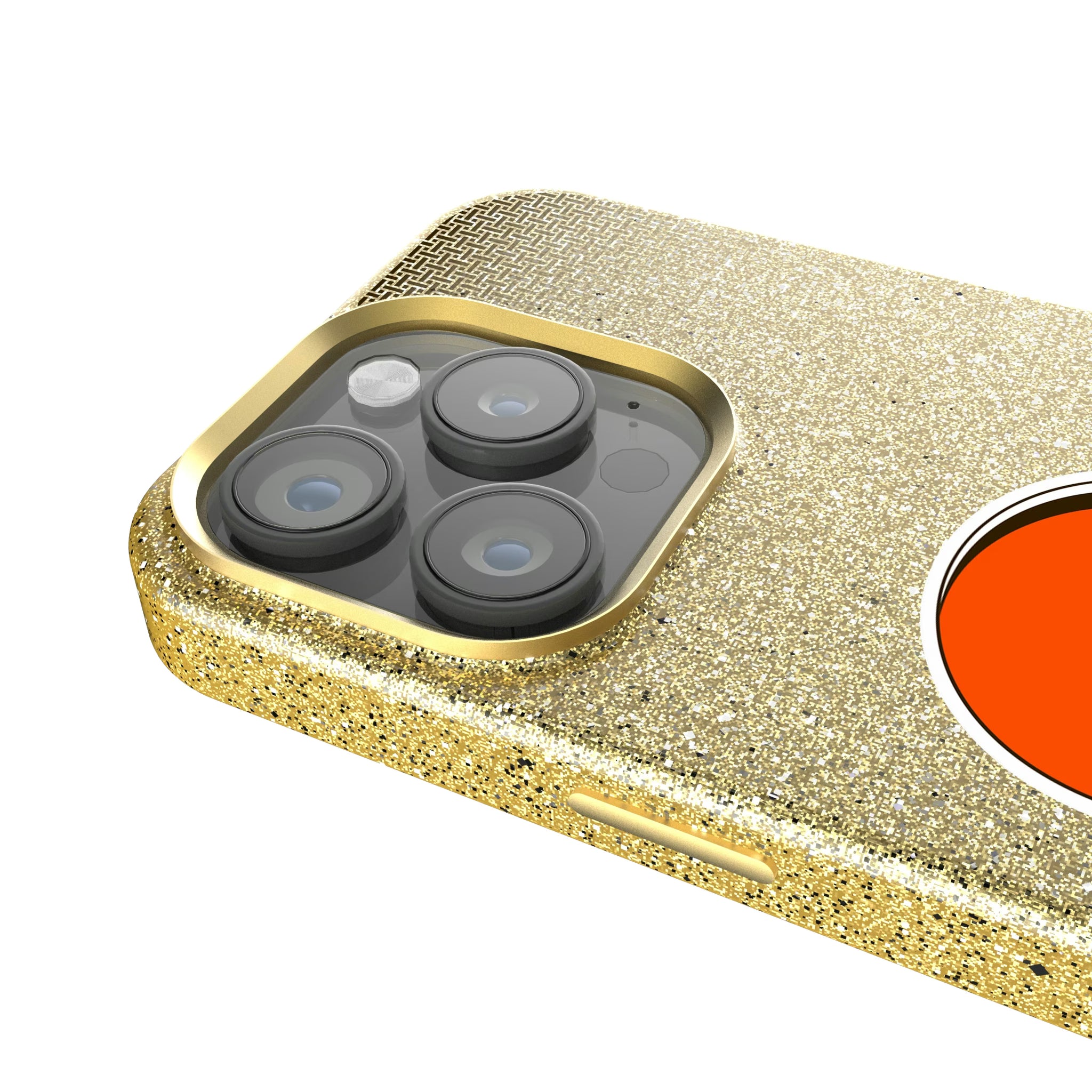 Cleveland Browns Linen iPhone Bling Phone Case for Apple iPhone - Detail