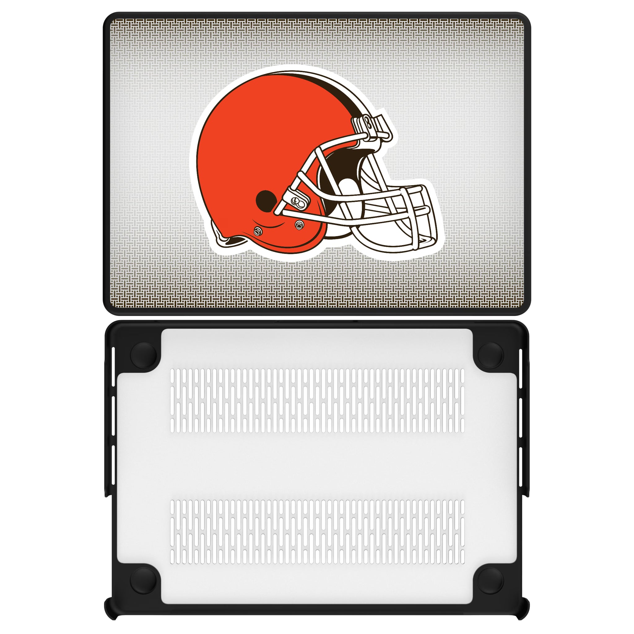 Cleveland Browns Linen MacBook Laptop Case for Apple MacBook#Device_MacBook Pro (14-inch, 2021) / MacBook Pro (14-inch, 2023) / MacBook Pro (14-inch, 2024)