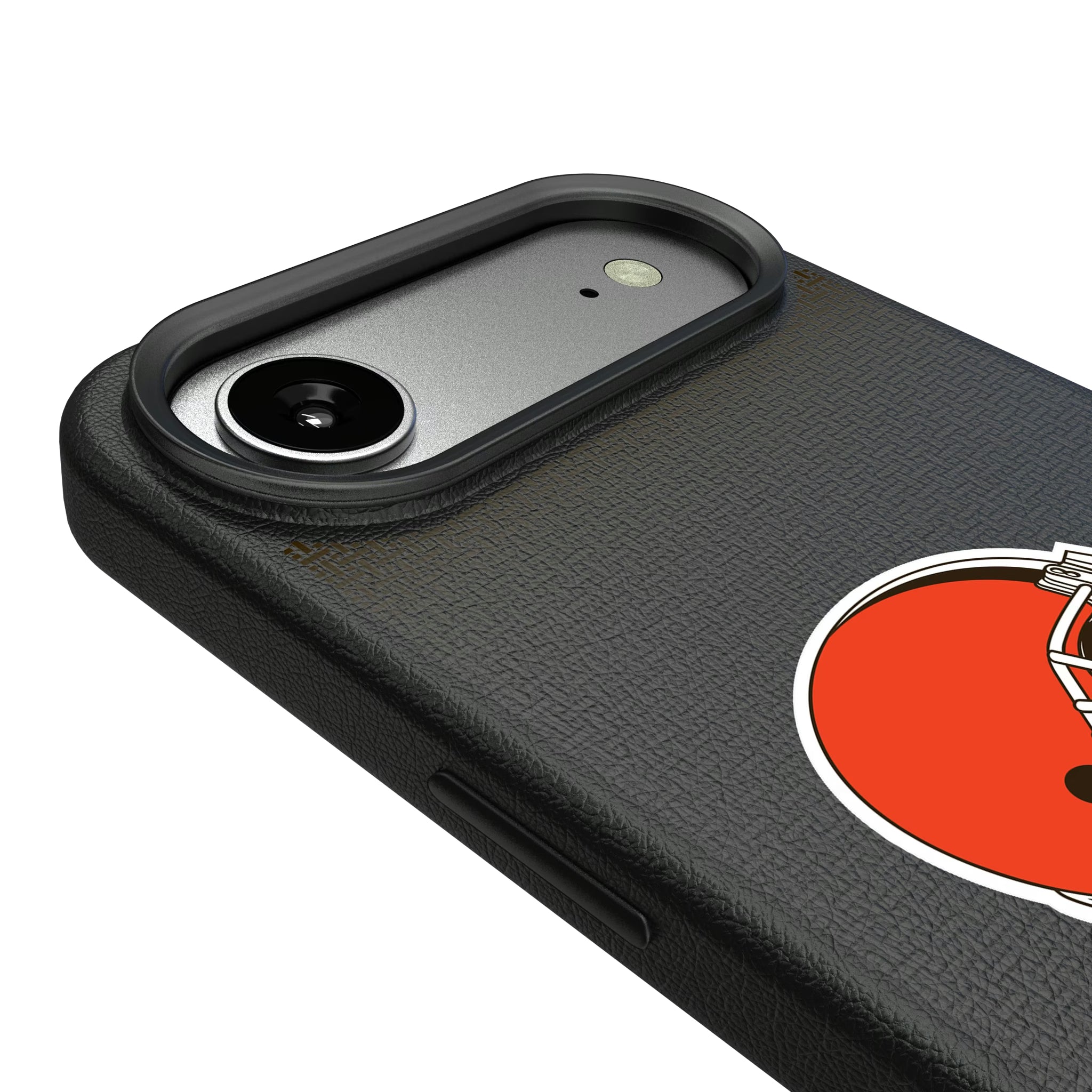 Cleveland Browns Linen iPhone MagSafe Compatible Phone Case for Apple iPhone - Detail#Device_iPhone Air