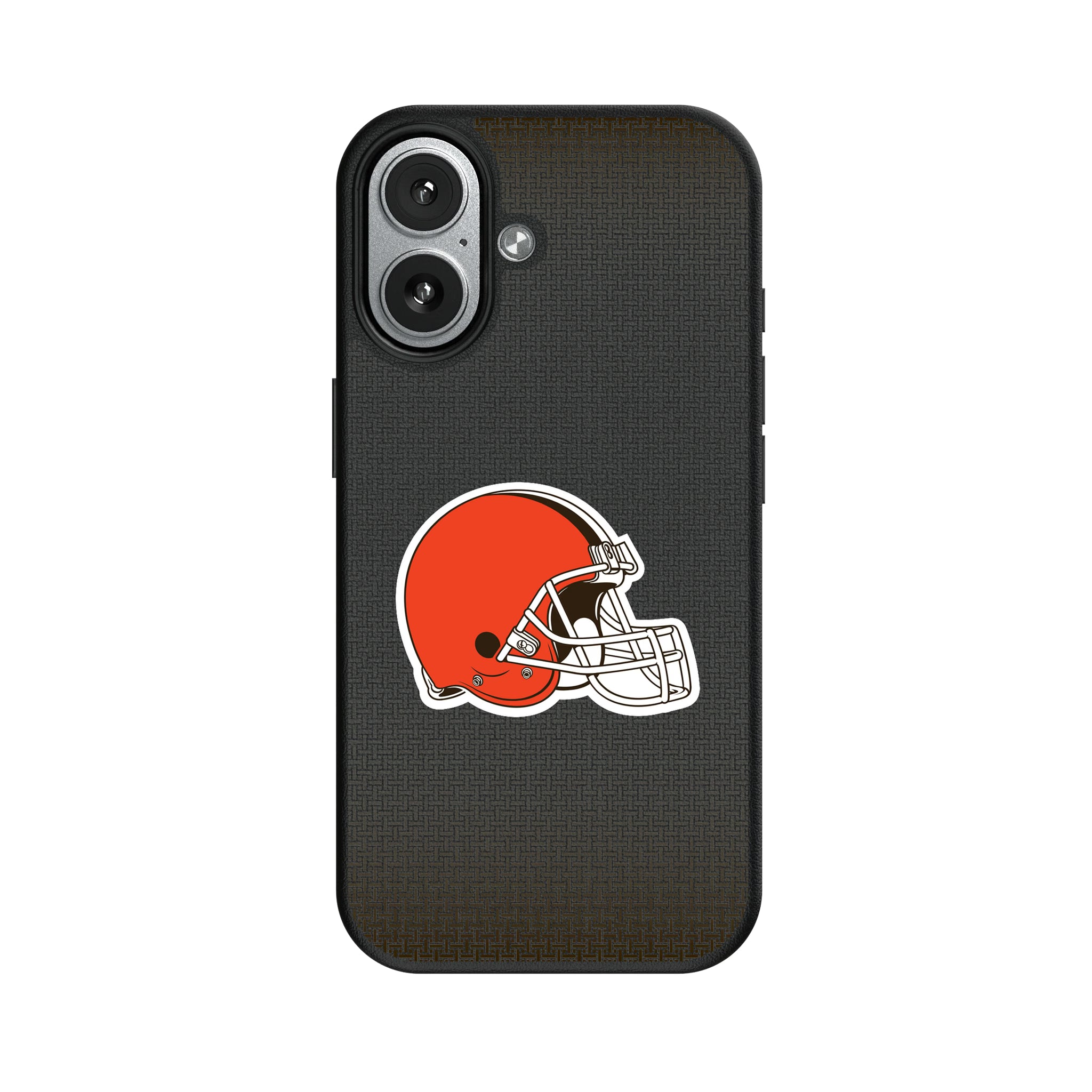 Cleveland Browns Linen iPhone MagSafe Compatible Phone Case for Apple iPhone#Device_iPhone 17