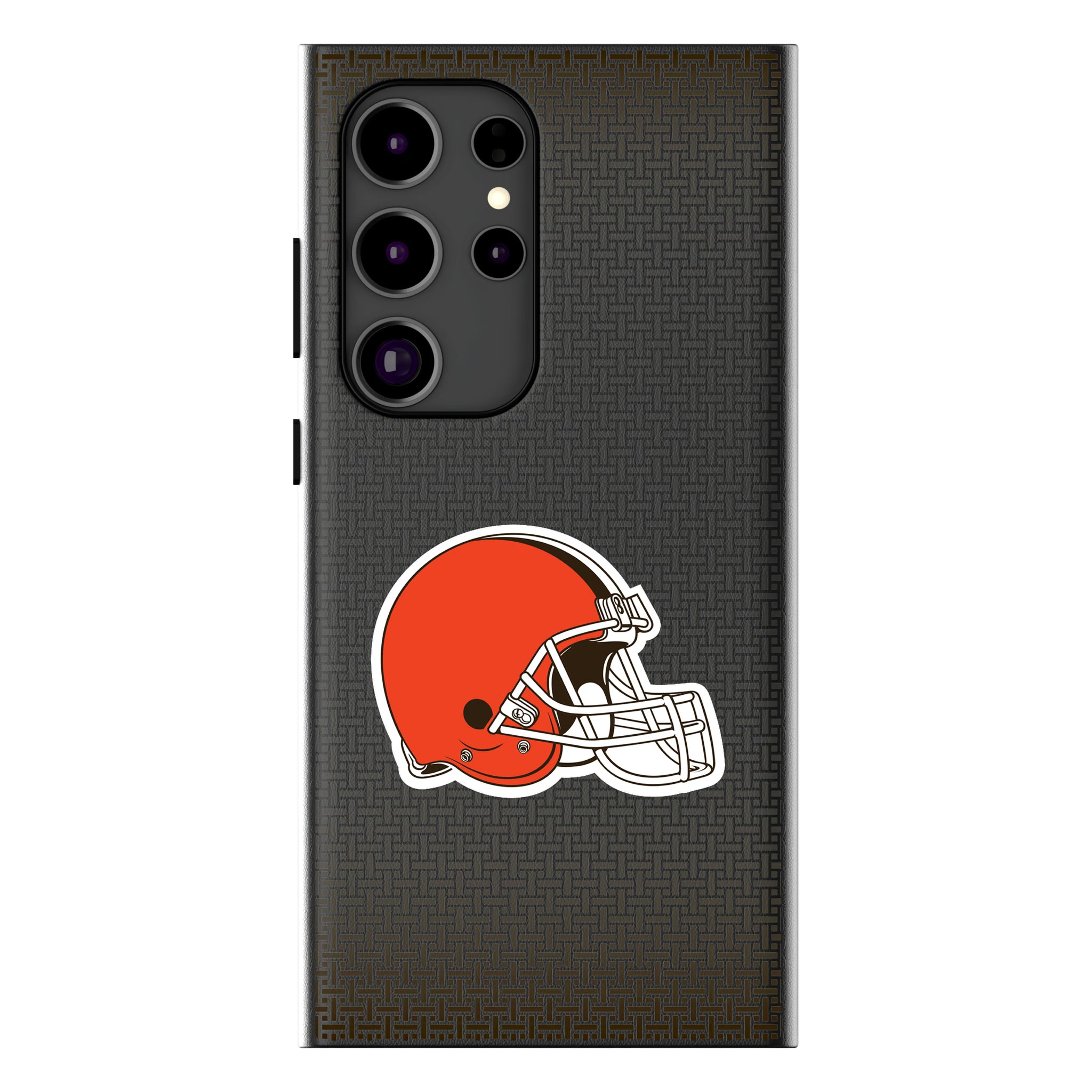 Cleveland Browns Linen Galaxy MagSafe Compatible Phone Case for Samsung Galaxy