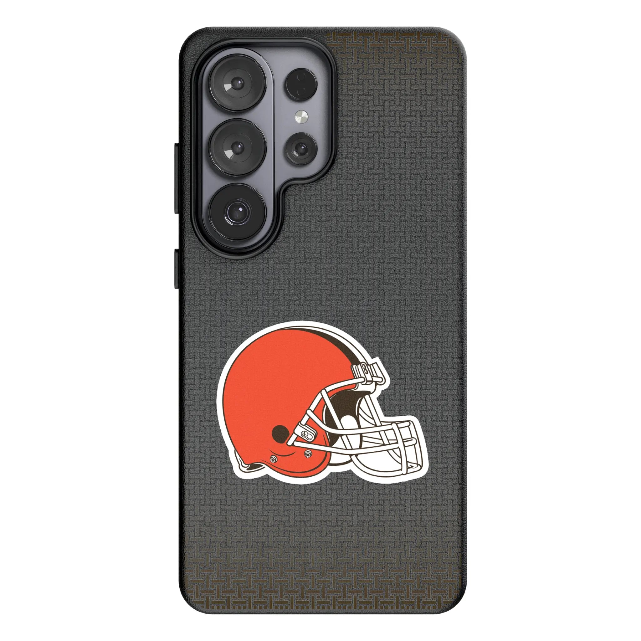 Cleveland Browns Linen Galaxy MagSafe Compatible Phone Case for Samsung Galaxy#Device_Galaxy S26 Ultra