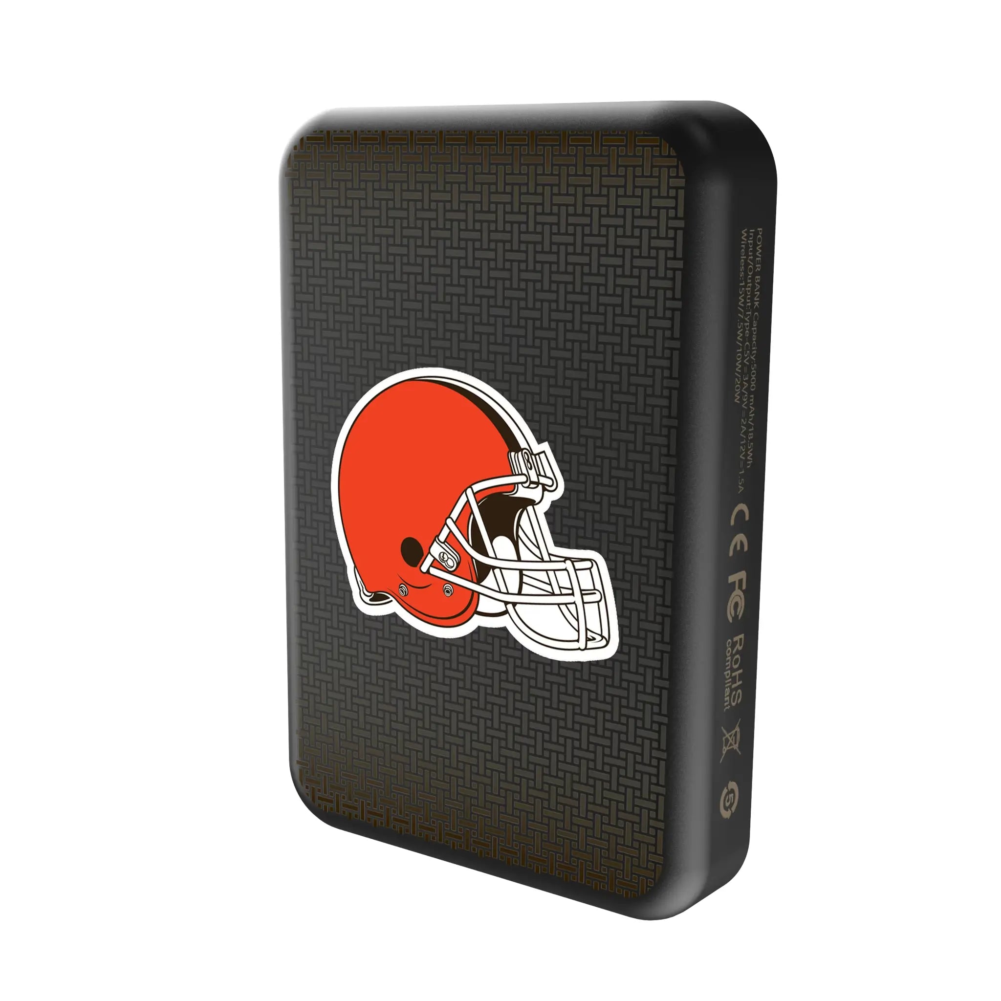 Cleveland Browns Linen Wireless Mag Power Bank