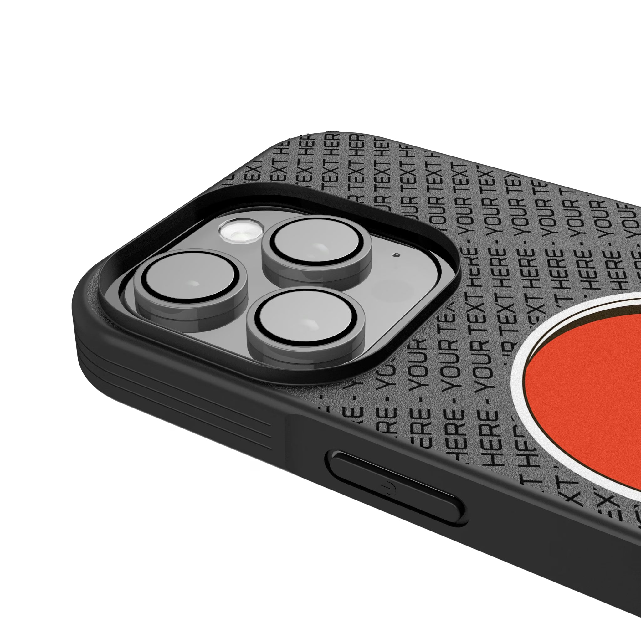 Cleveland Browns Personalized EndZone Plus iPhone Bump Phone Case for Apple iPhone - Detail