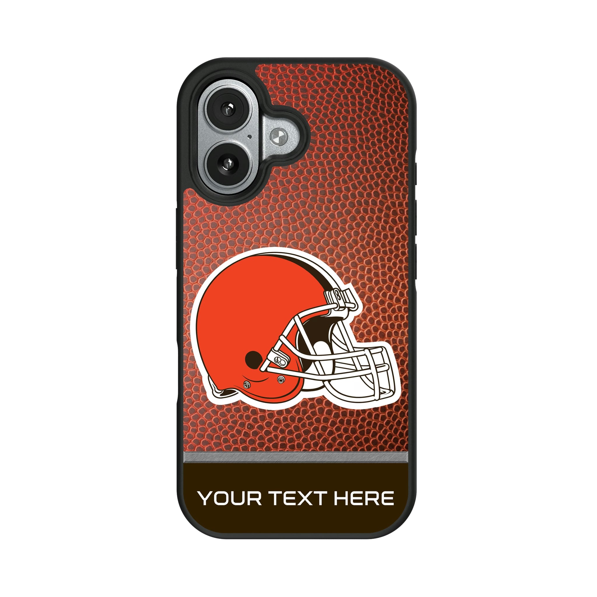 Cleveland Browns Personalized Football iPhone Bump Phone Case for Apple iPhone#Device_iPhone 17