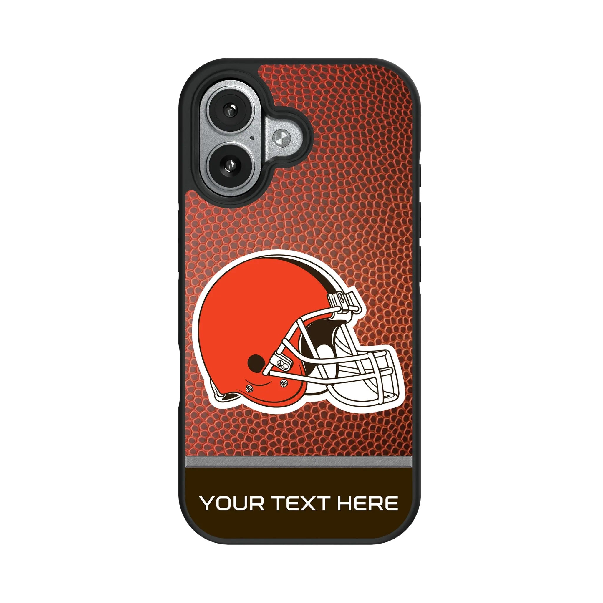 Cleveland Browns Personalized Football iPhone Bump Phone Case for Apple iPhone#Device_iPhone 17