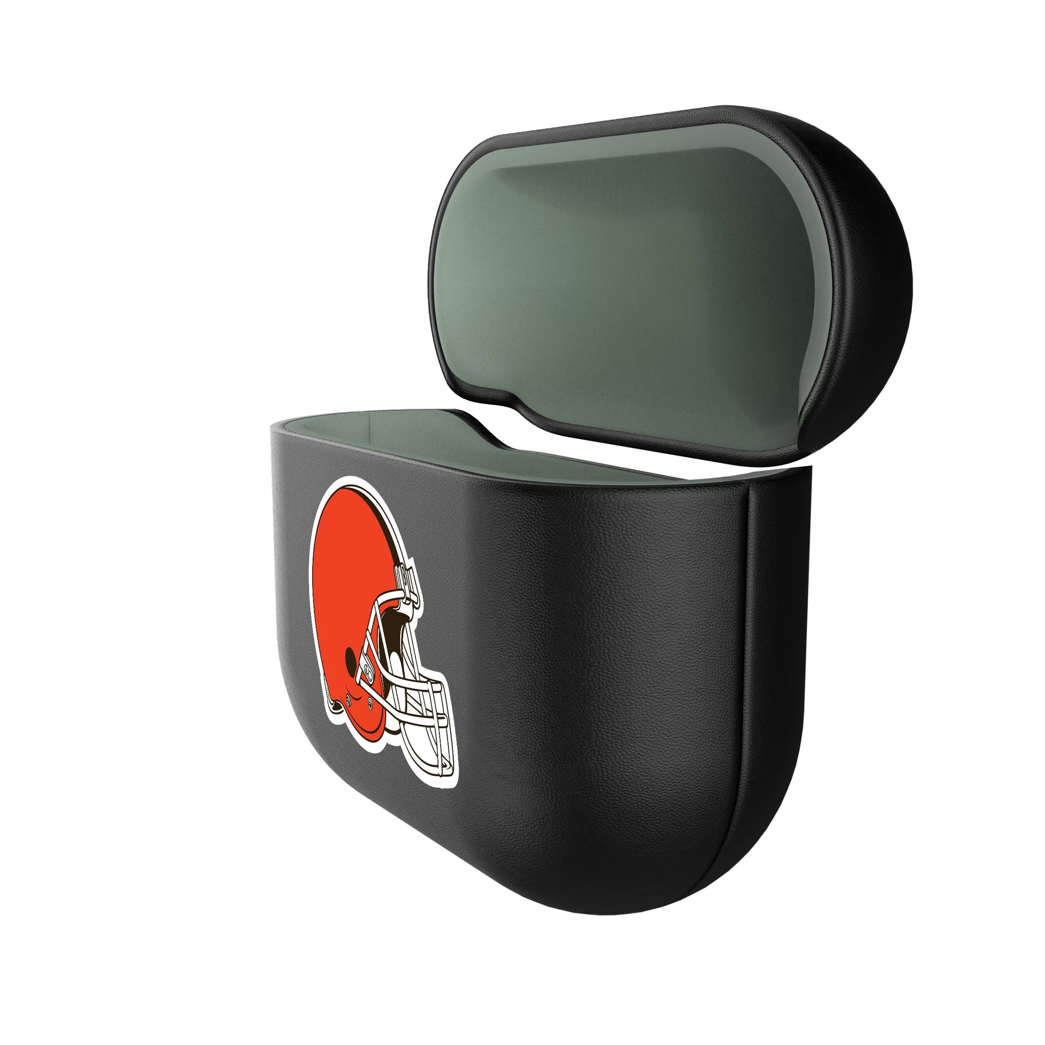 Cleveland Browns Personalized Insignia AirPods AirPod Case Cover - Isometric View#Device_AirPods 4