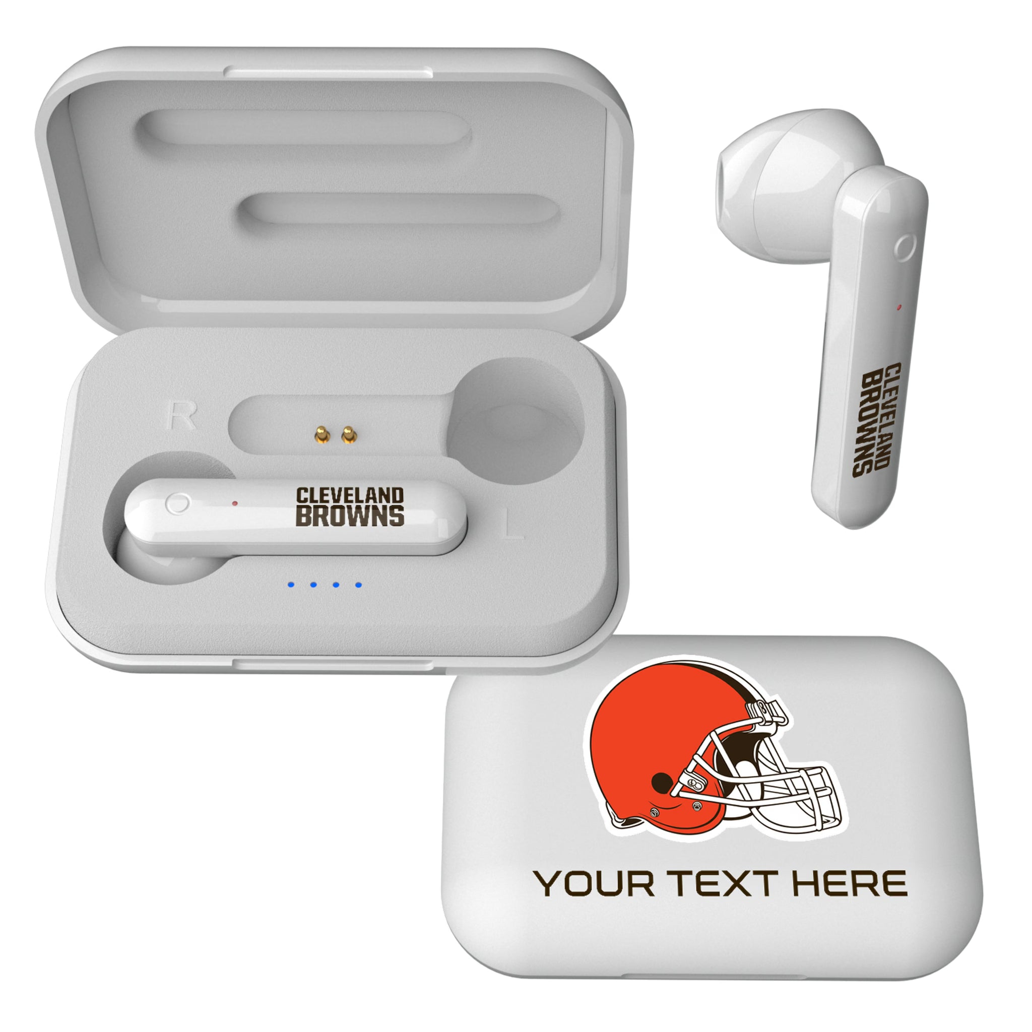 Cleveland Browns Personalized Insignia Wireless TWS Earbuds