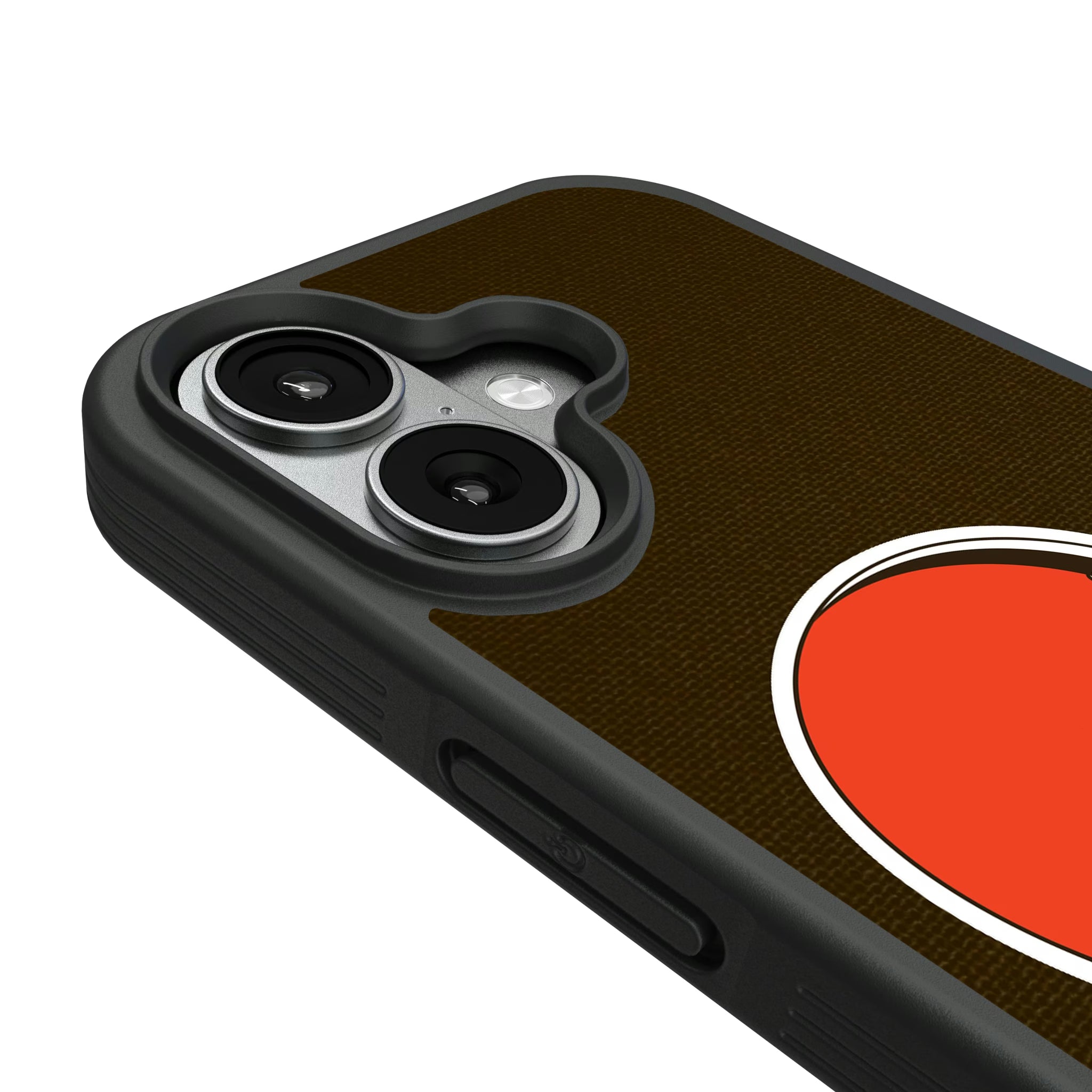Cleveland Browns Personalized Stripe iPhone Bump Phone Case for Apple iPhone - Detail#Device_iPhone 17