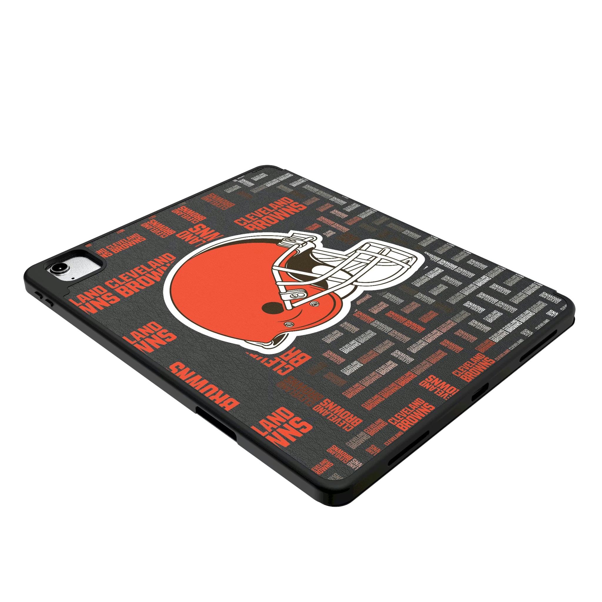 Cleveland Browns Quadtile iPad Tablet Case for Apple iPad - Isometric View
