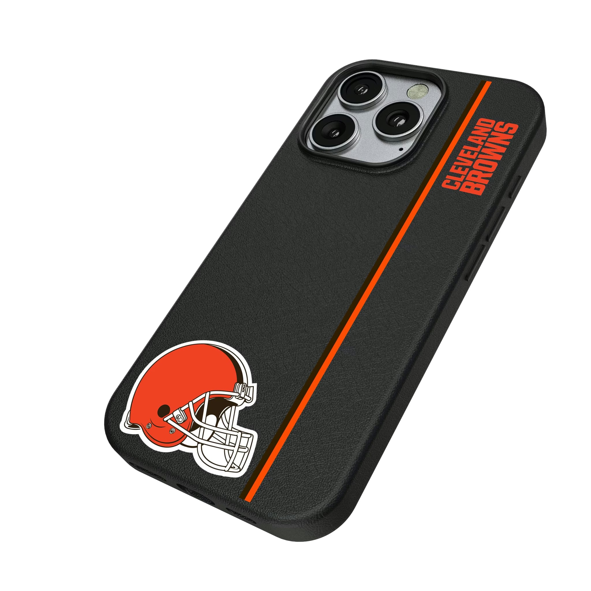 Cleveland Browns Sidebar iPhone MagSafe Compatible Phone Case for Apple iPhone - Lifestyle