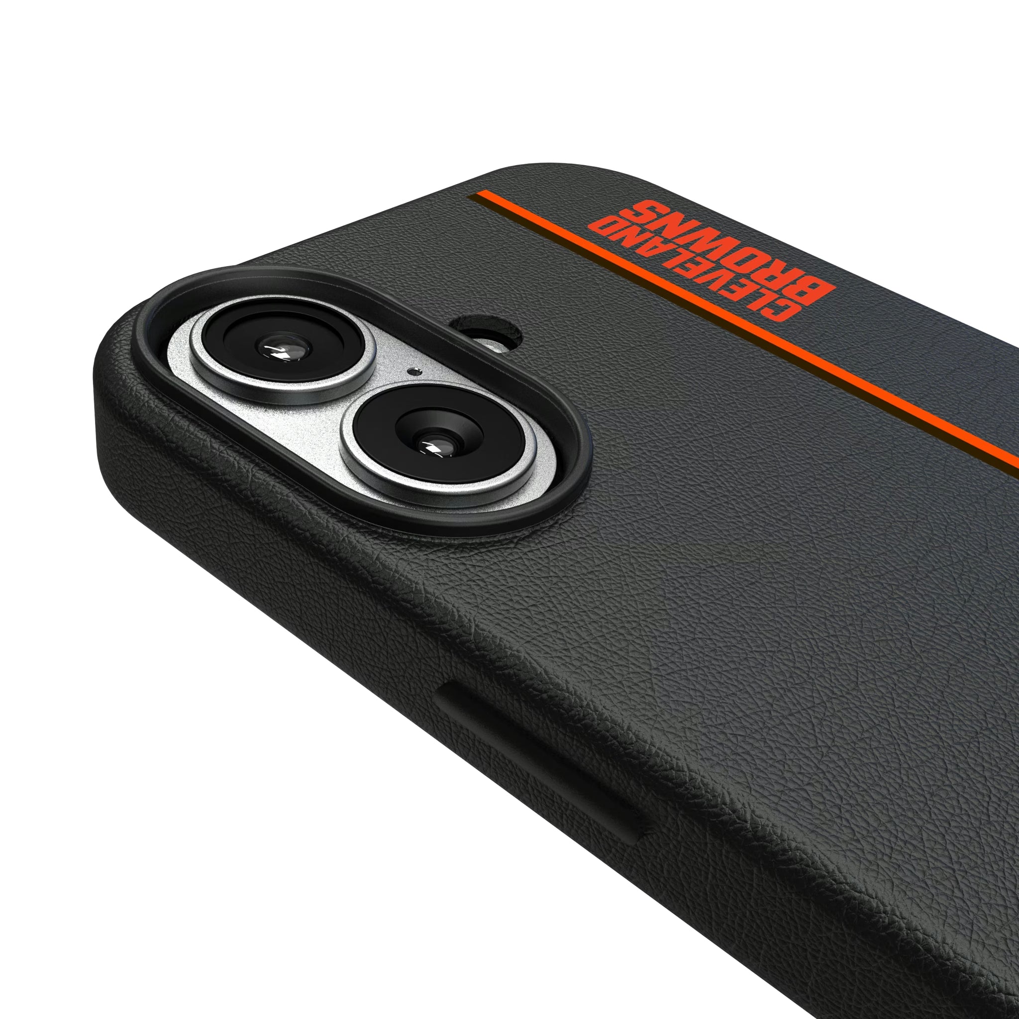 Cleveland Browns Sidebar iPhone MagSafe Compatible Phone Case for Apple iPhone - Detail#Device_iPhone 17