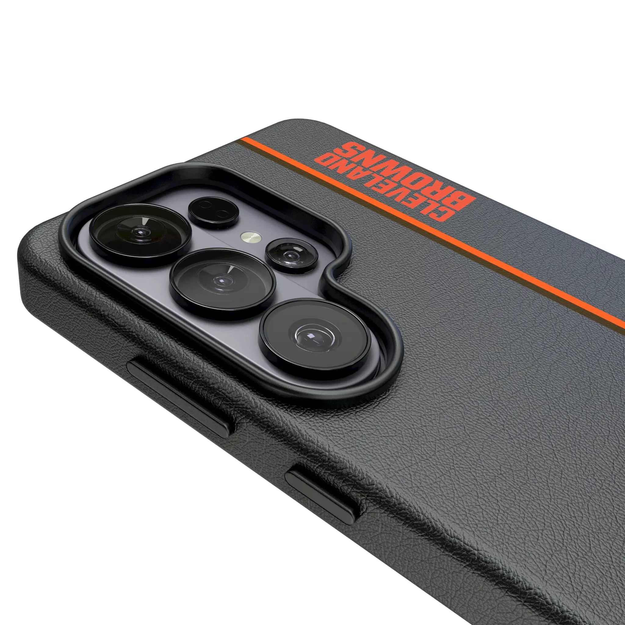 Cleveland Browns Sidebar Galaxy MagSafe Compatible Phone Case for Samsung Galaxy - Detail#Device_Galaxy S26 Ultra
