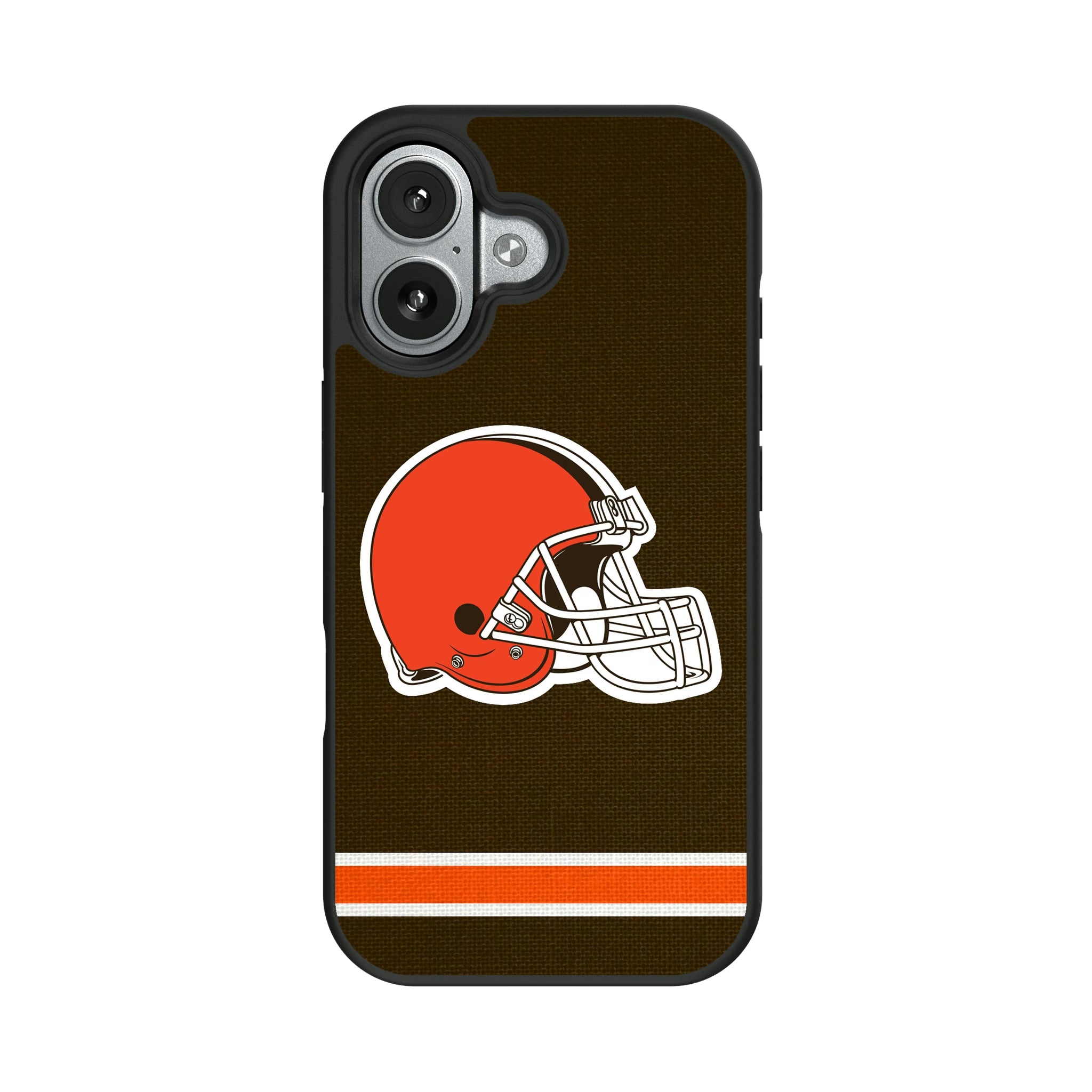 Cleveland Browns Stripe iPhone Bump Phone Case for Apple iPhone#Device_iPhone 17