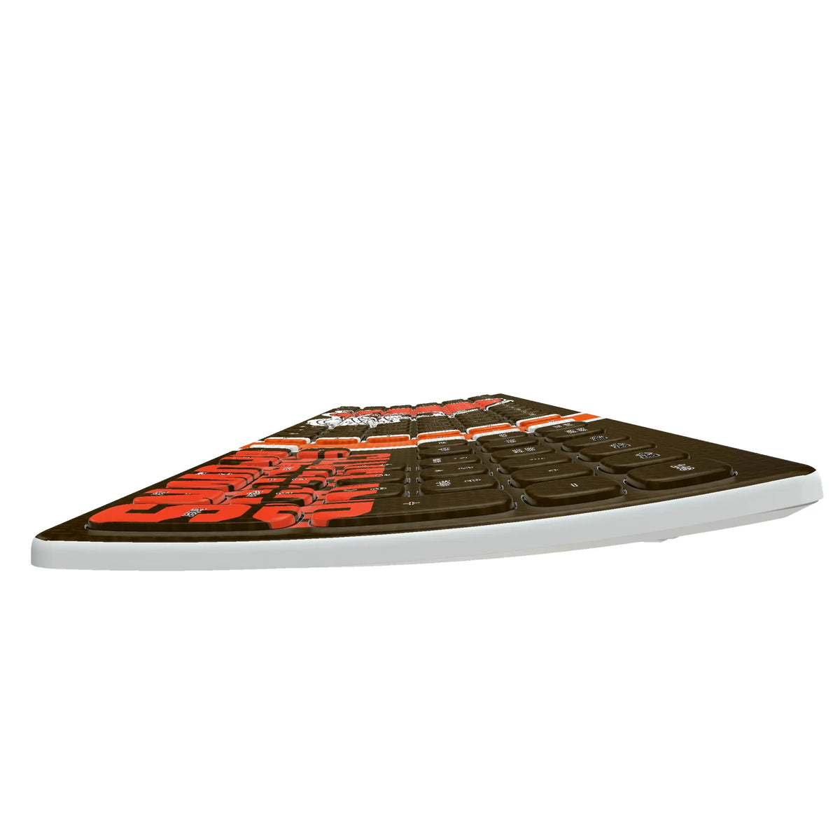 Cleveland Browns Stripe KKB605 Curved Wireless Keyboard