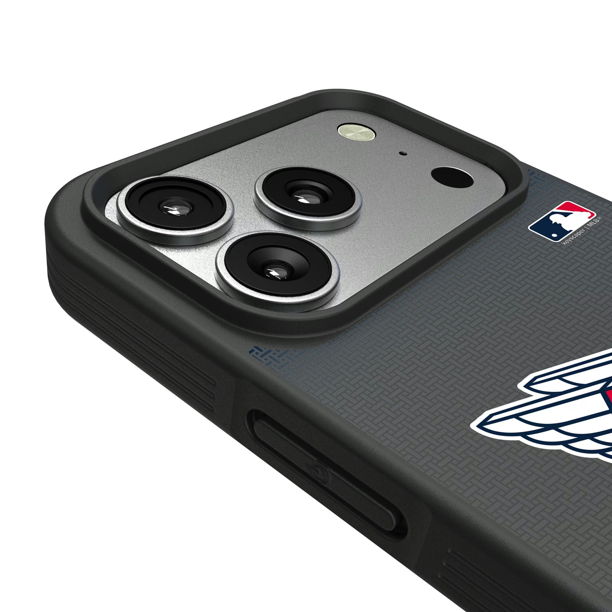 Cleveland Guardians Linen iPhone Bump Phone Case for Apple iPhone - Detail#Device_iPhone 17 Pro