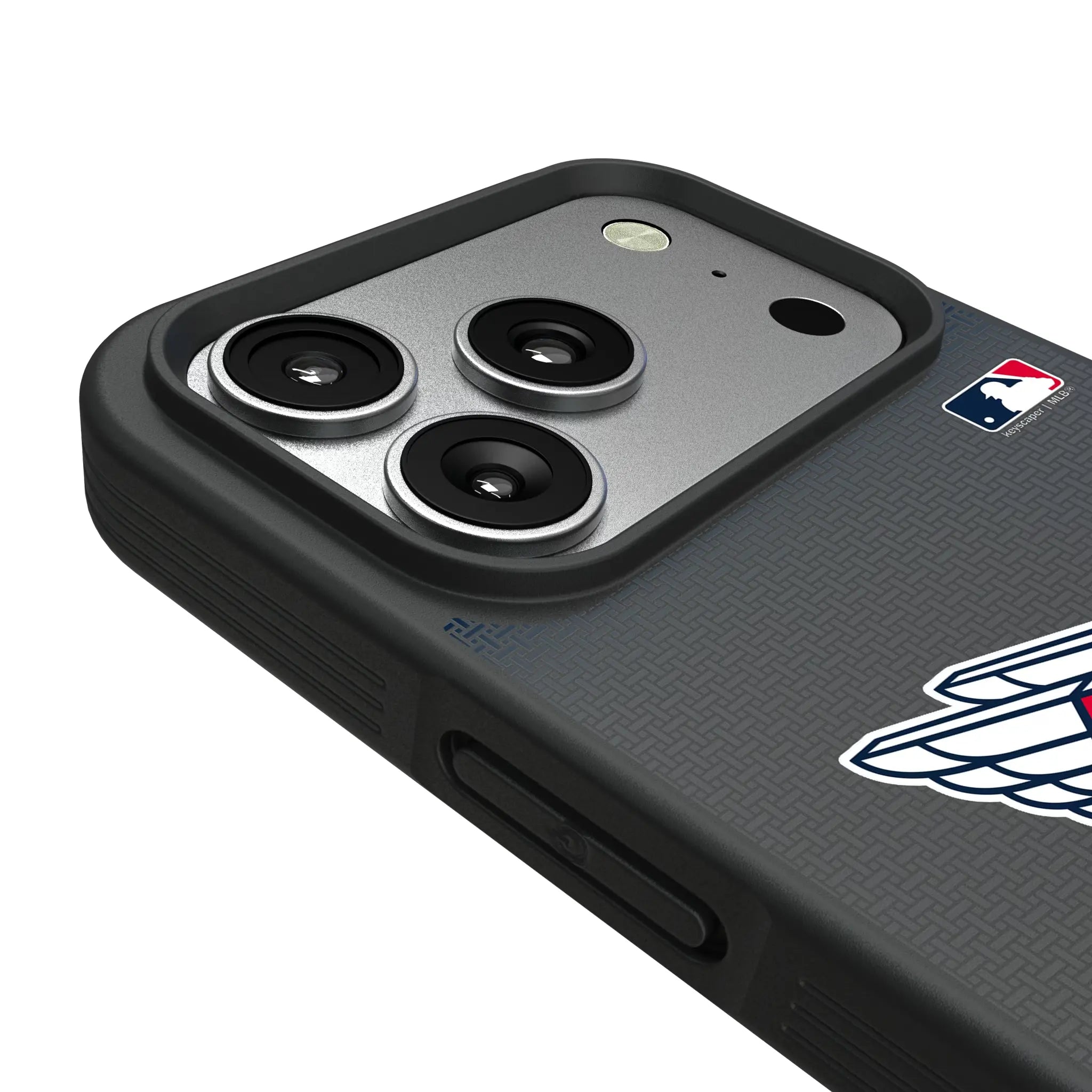 Cleveland Guardians Linen iPhone Bump Phone Case for Apple iPhone - Detail#Device_iPhone 17 Pro